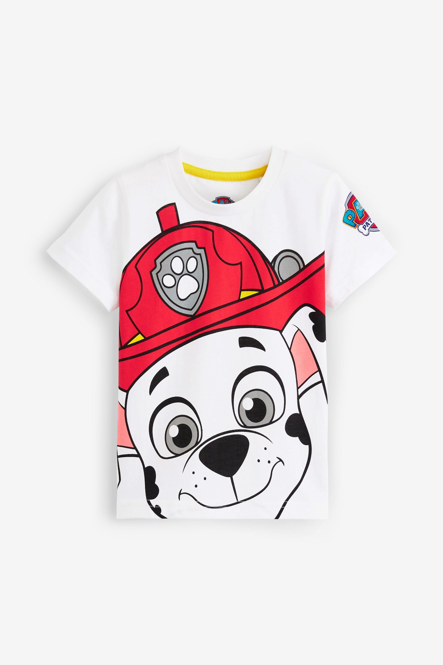 PAW Patrol Marshall White Short Sleeve License T-Shirt (9mths-8yrs)