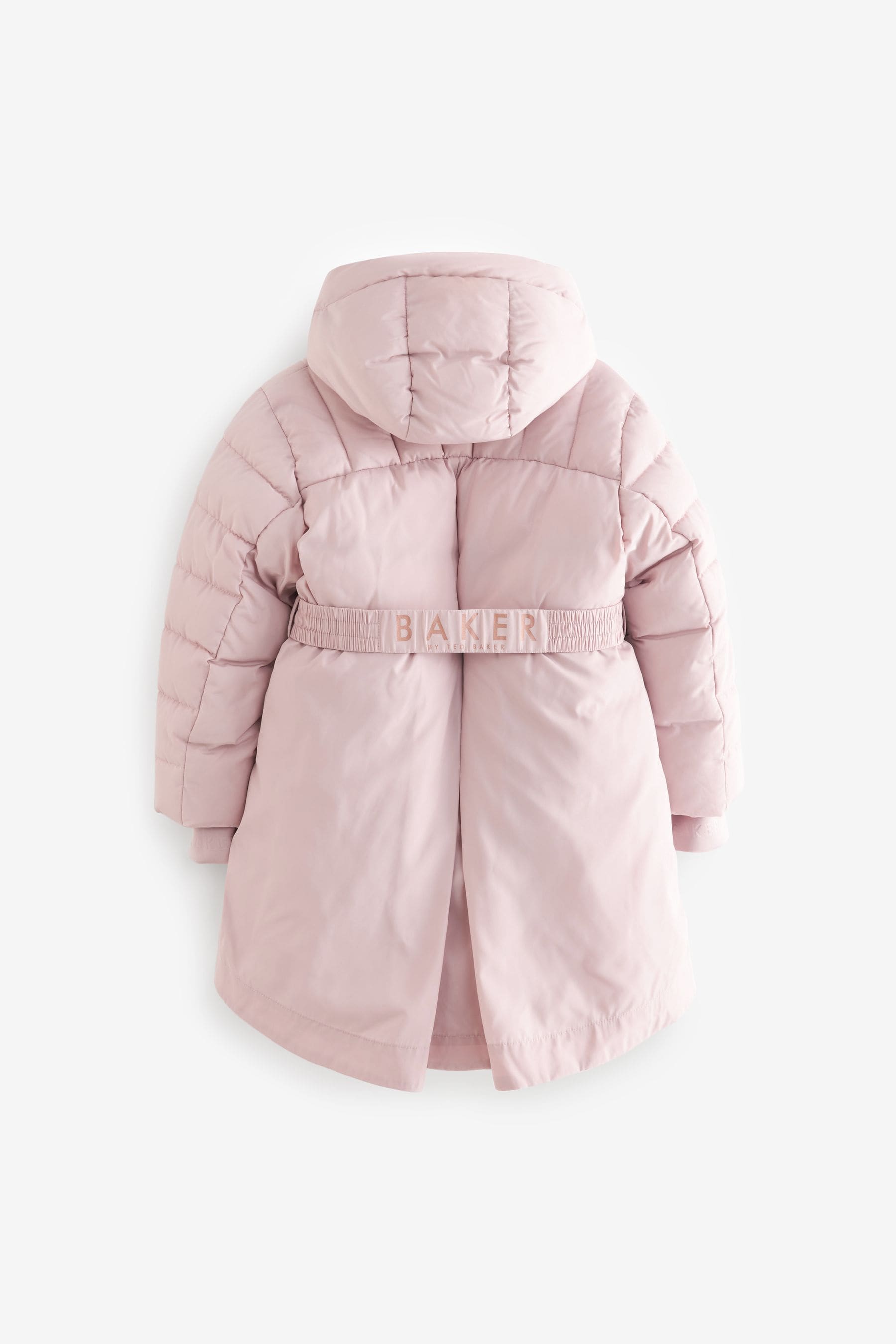 Pink Baker by Ted Baker Shower Resistant Belted Coat