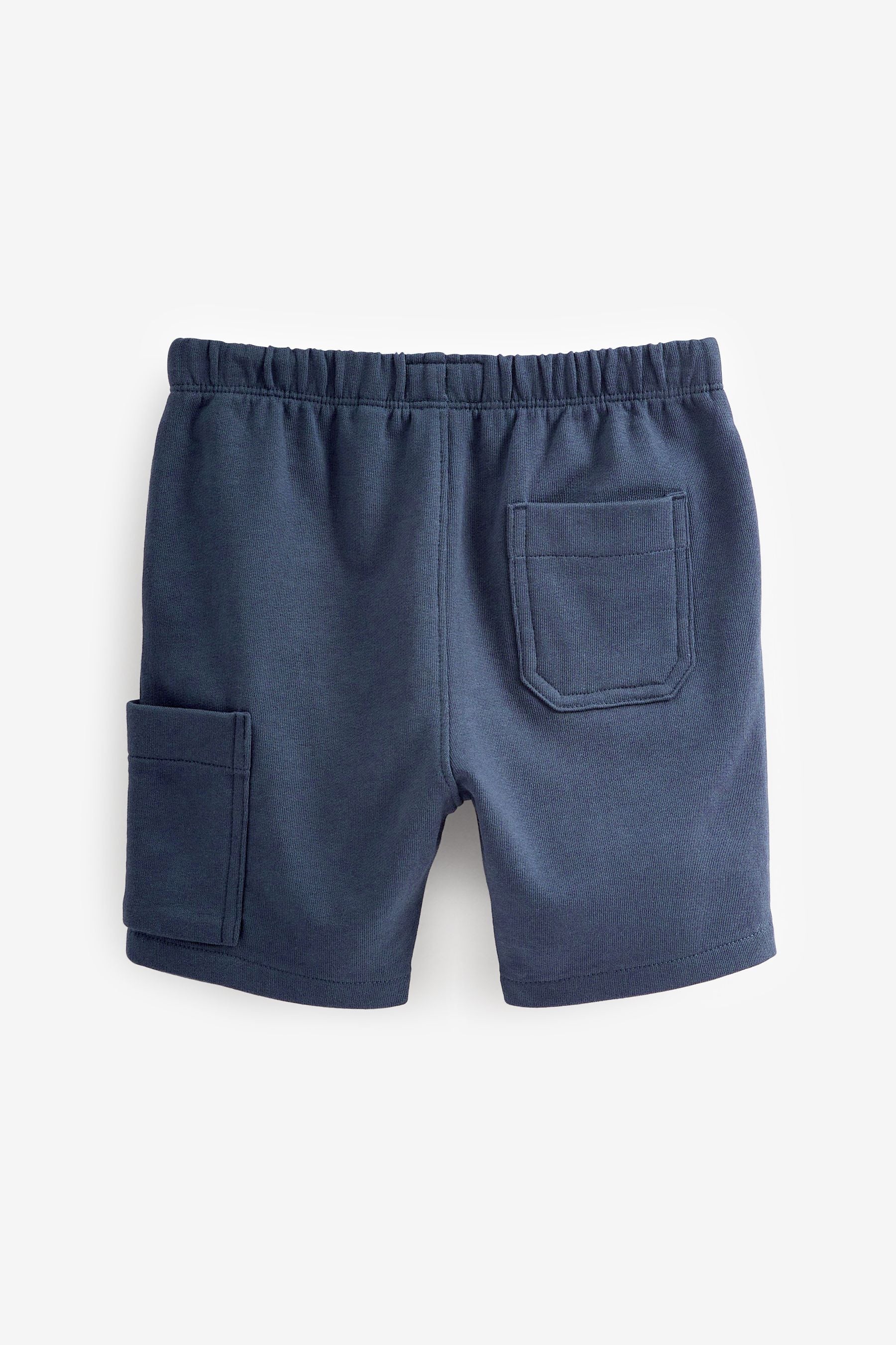 Blue Long Jersey Shorts (3mths-7yrs)