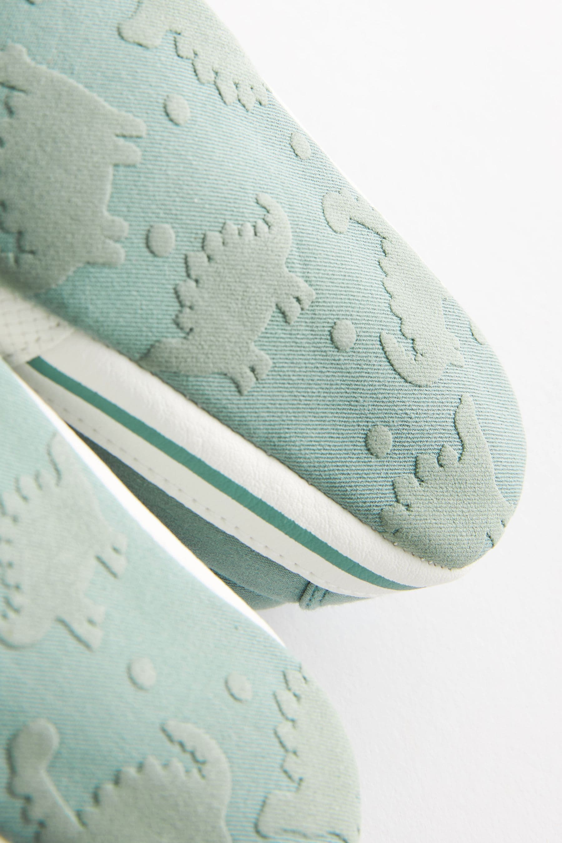 Duck Egg Blue Two Strap Baby Trainers (0-24mths)