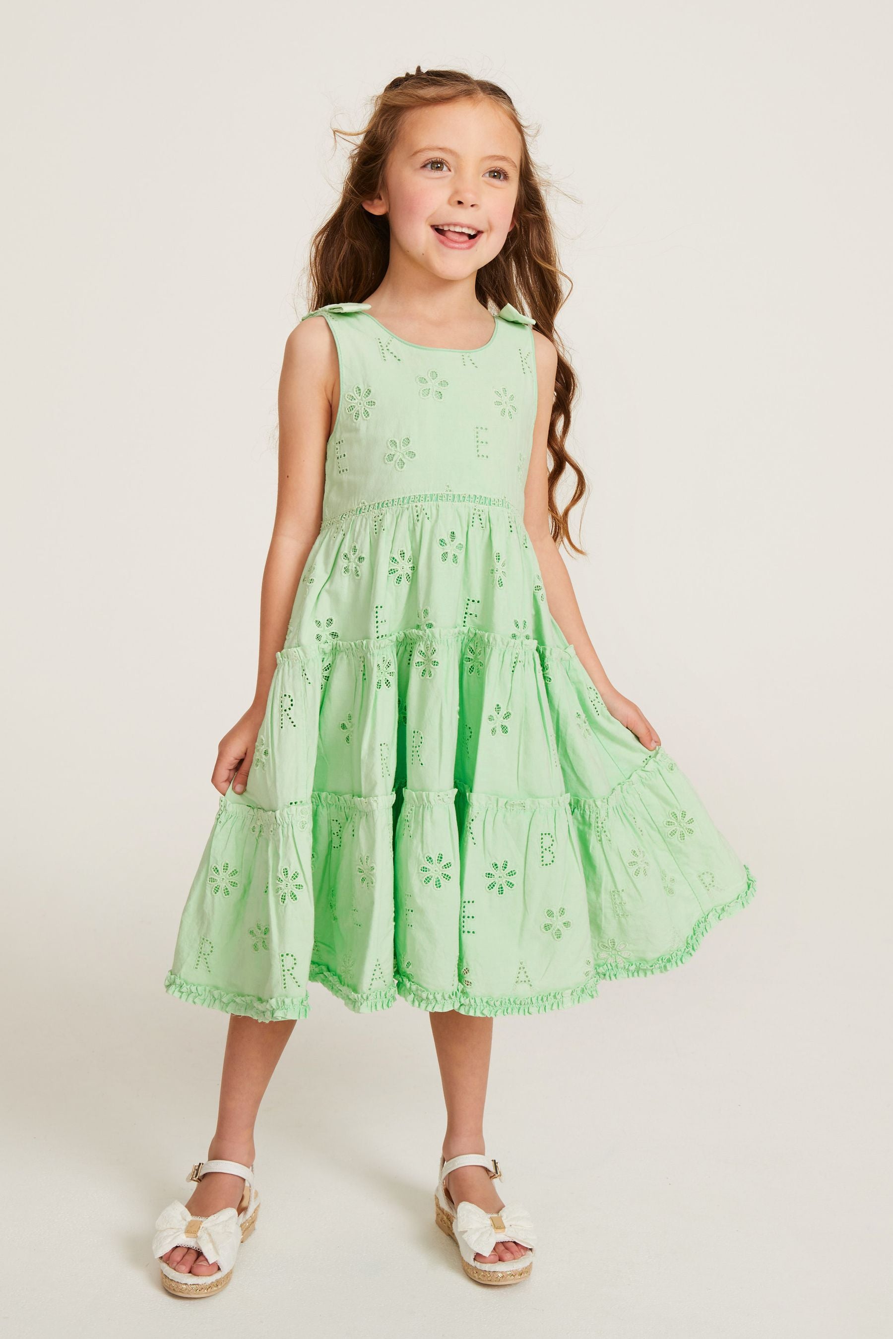 Green Baker by Ted Baker Broderie Dress