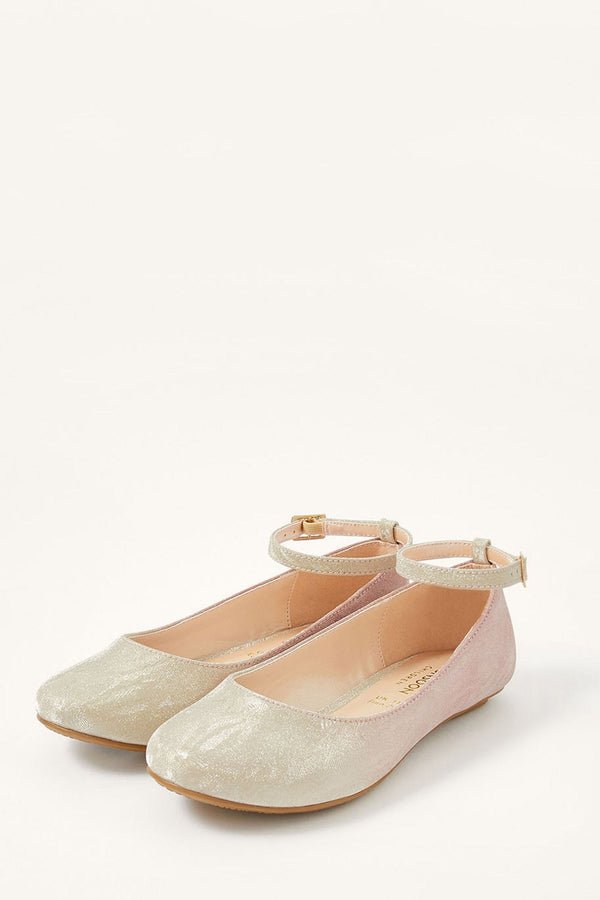 Monsoon Pink Ombre Ballerina Flats