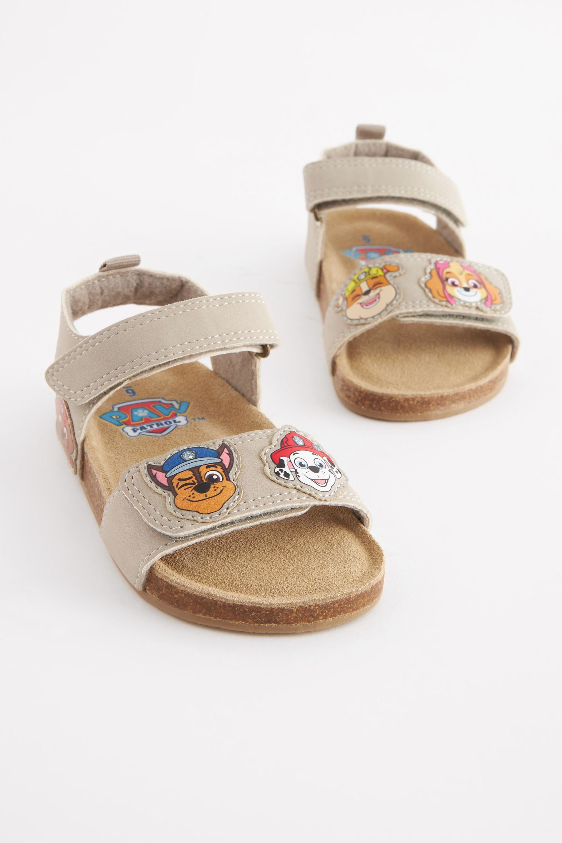 PAW Patrol Grey Corkbed Comfort Sandals