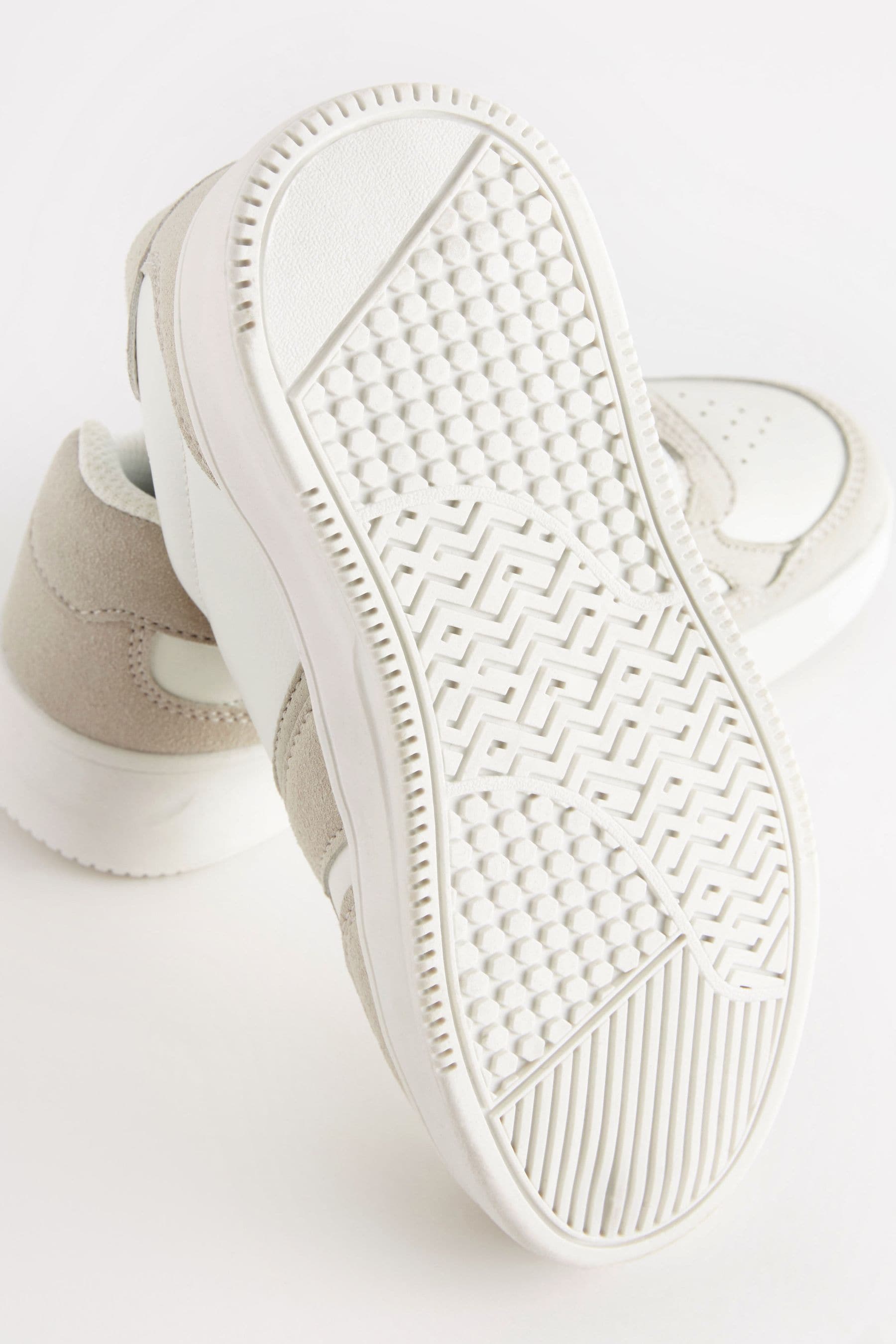 White Lace-Up Shoes