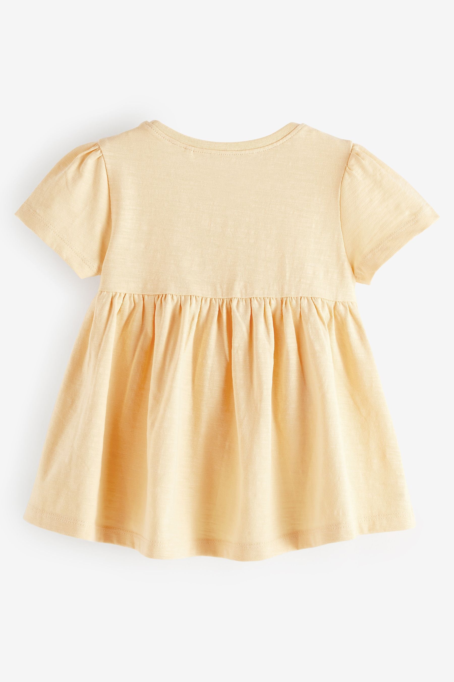 Lemon Yellow Cotton T-Shirt (3mths-7yrs)