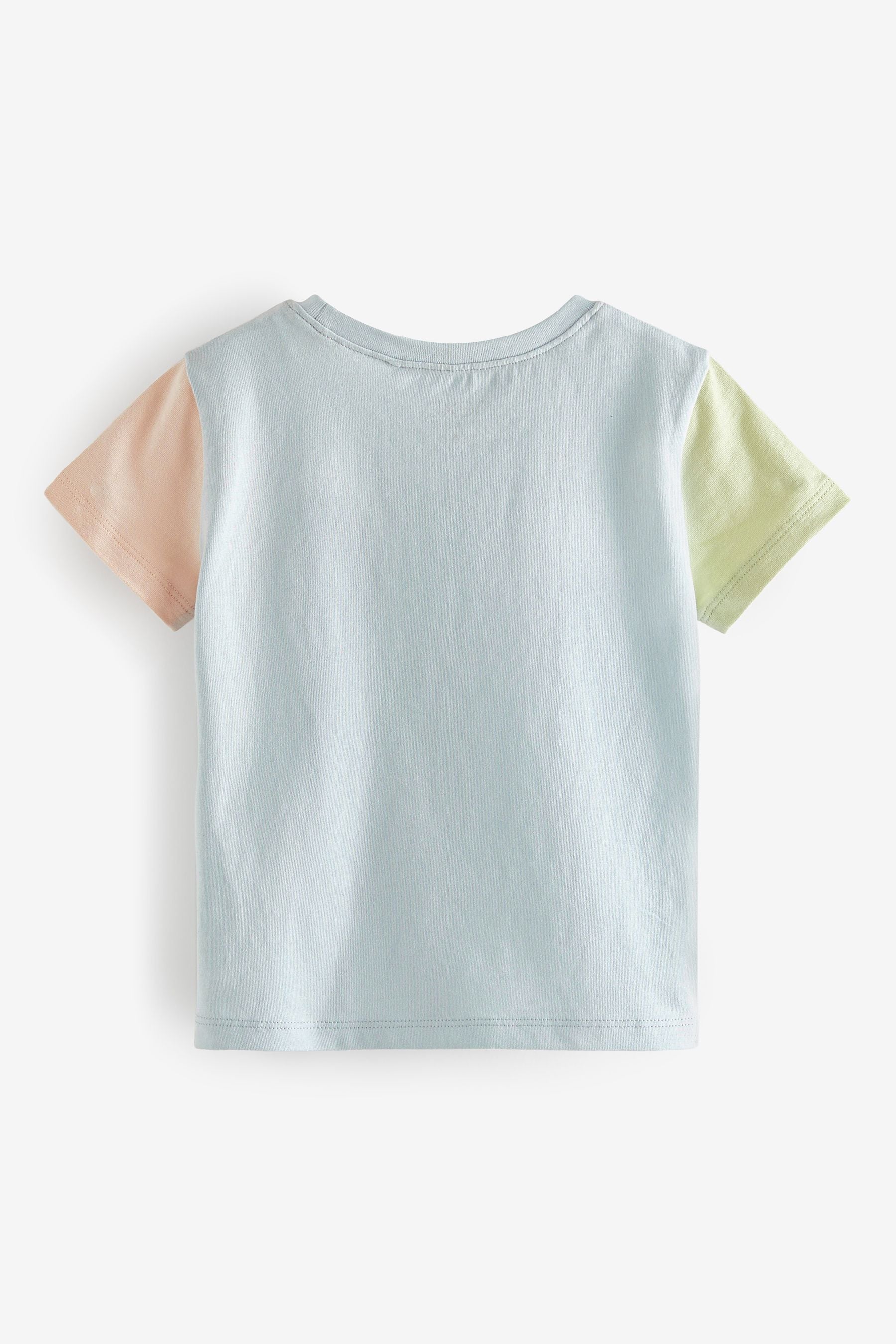 Green/Blue Short Sleeve T-Shirts 4 Pack (3mths-7yrs)