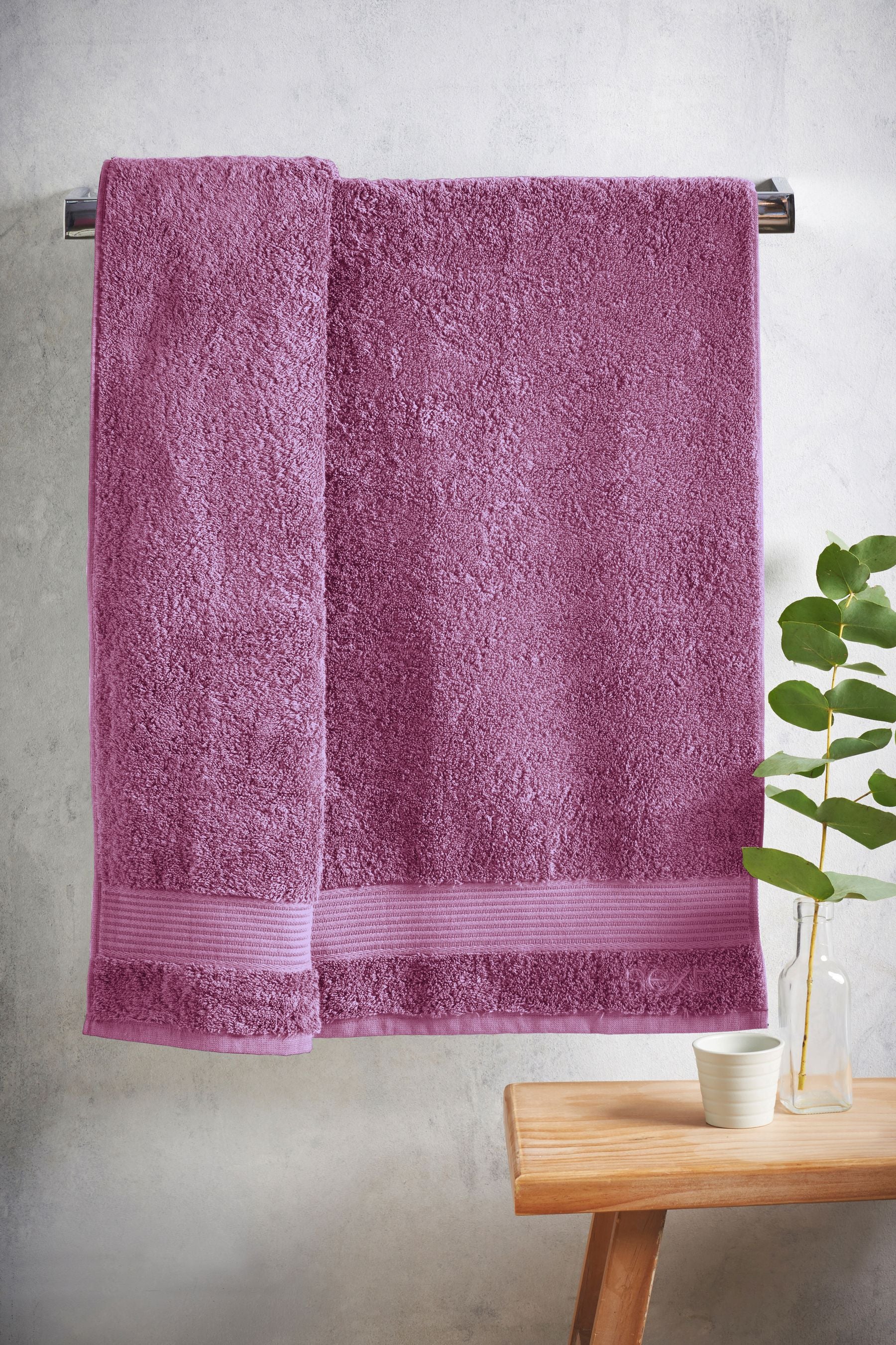 Pink/Purple Egyptian Cotton Towel