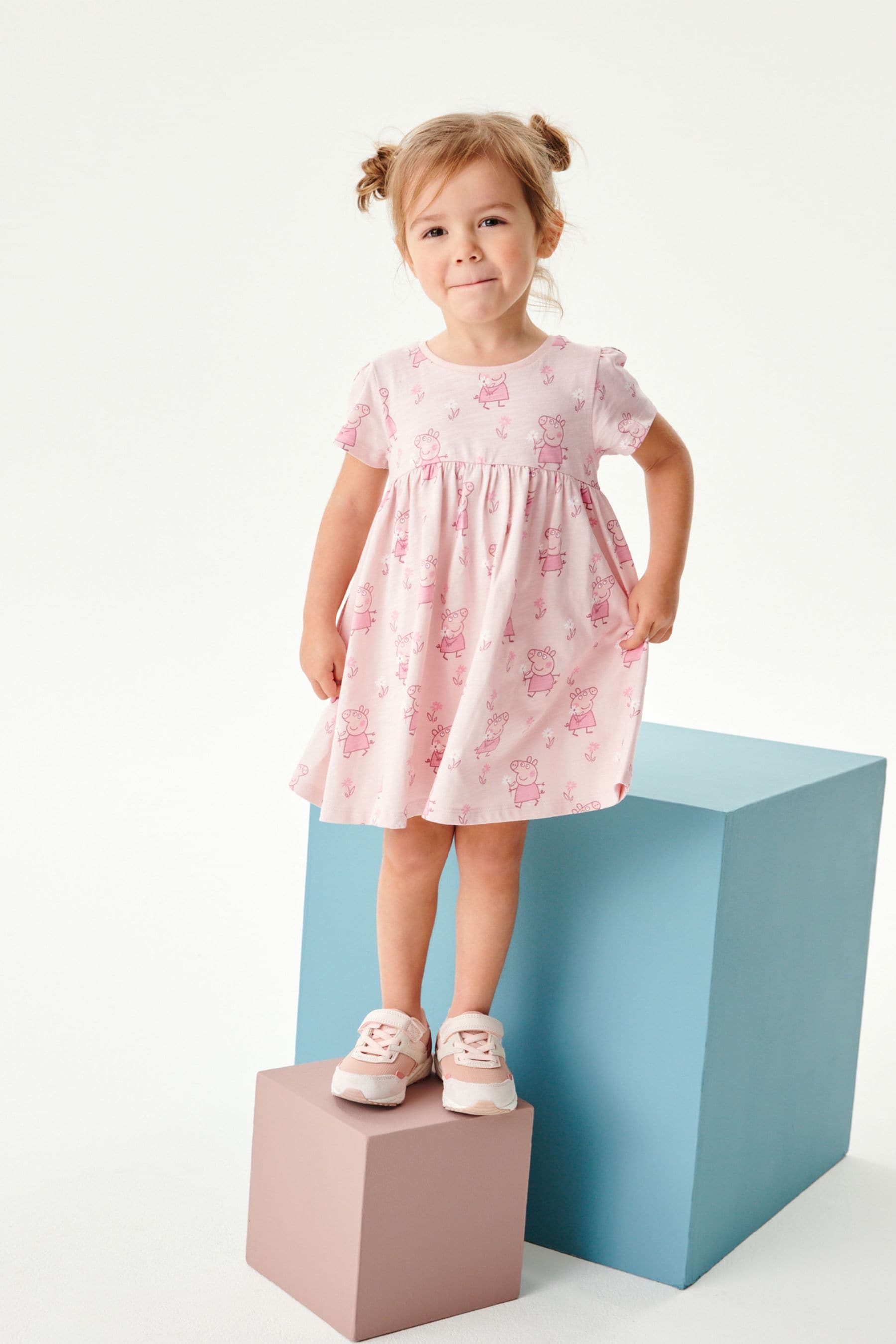 Peppa Pig Short Sleeve Jersey Dress (3mths-7yrs)