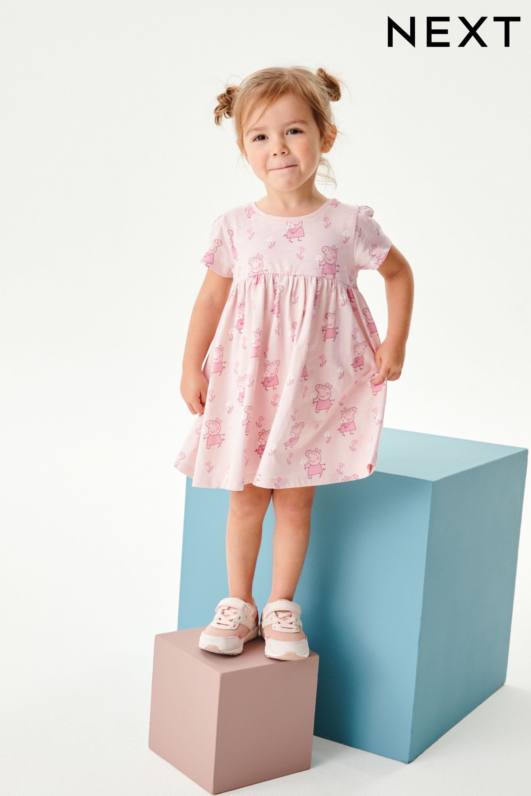 Peppa Pig Short Sleeve Jersey Dress (3mths-7yrs)