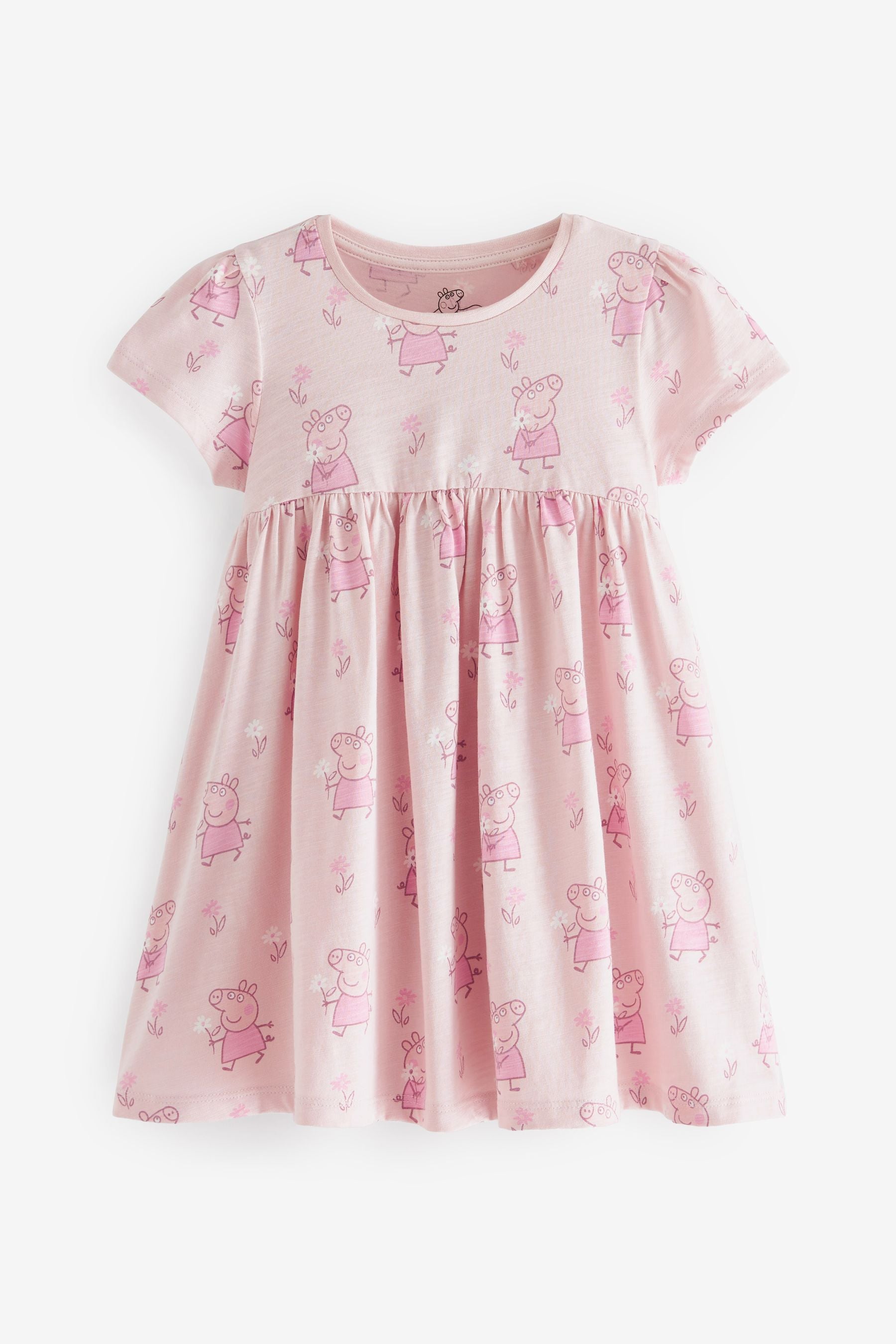 Peppa Pig Short Sleeve Jersey Dress (3mths-7yrs)