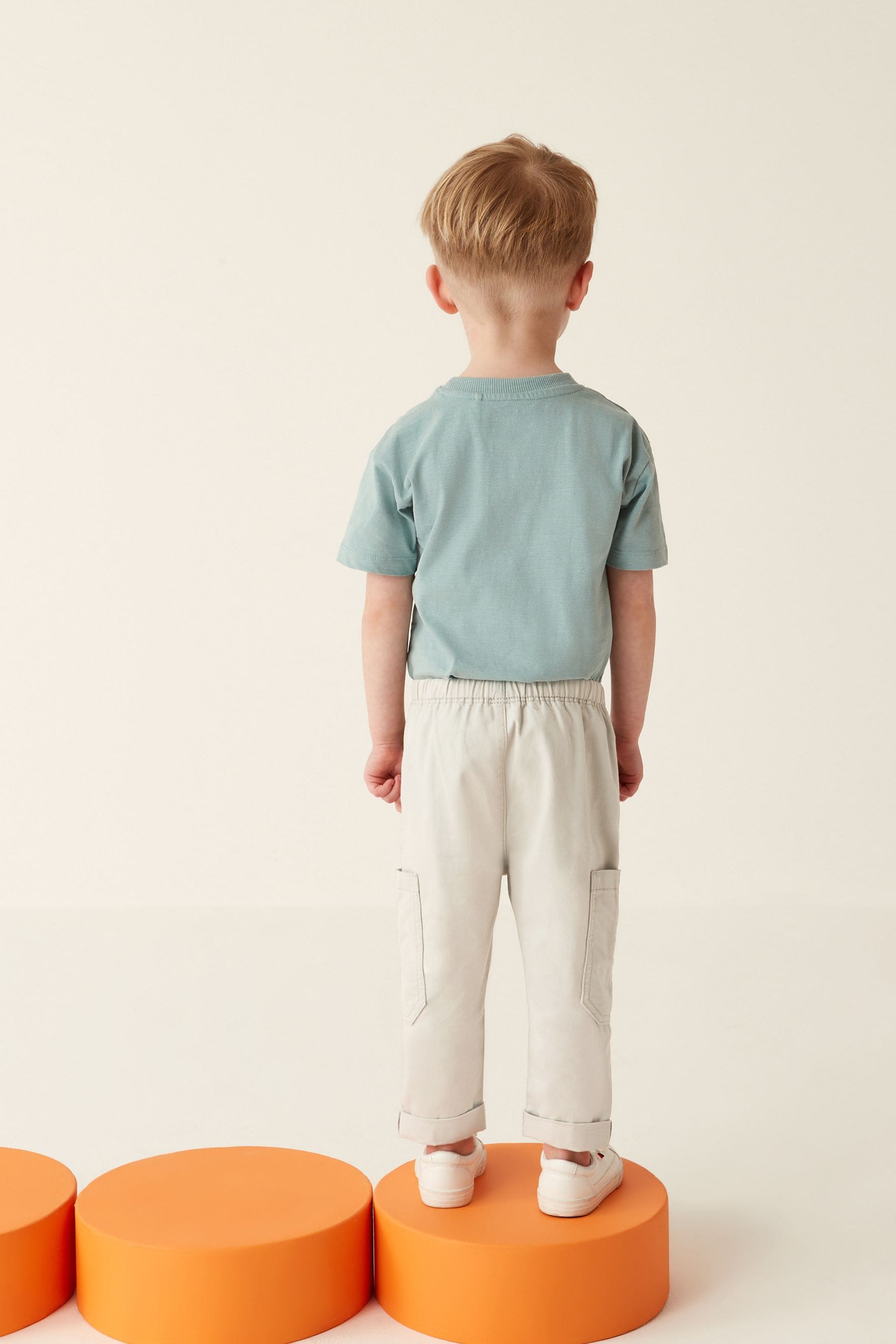 Neutral Side Pocket Pull-On Trousers (3mths-7yrs)