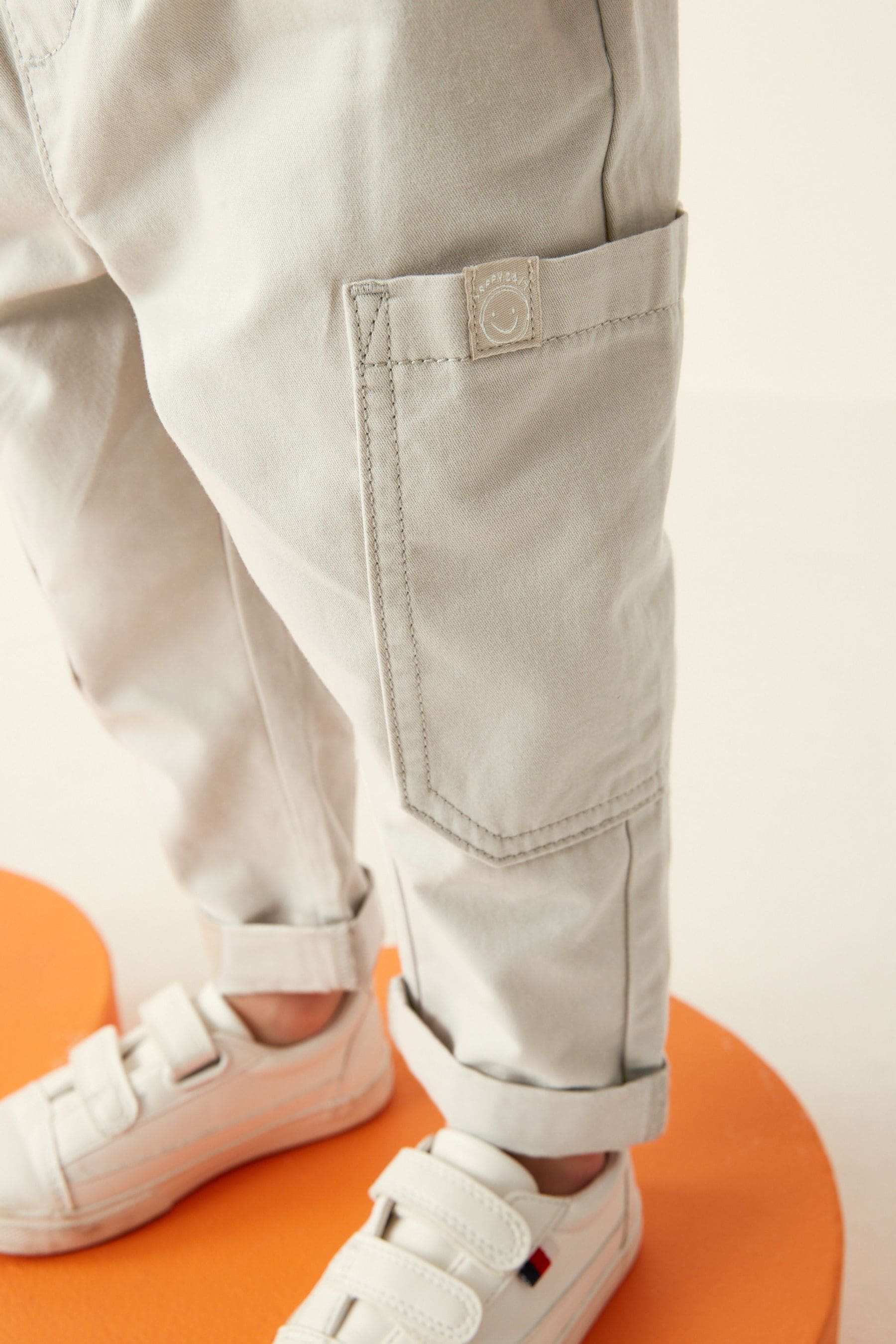 Neutral Side Pocket Pull-On Trousers (3mths-7yrs)