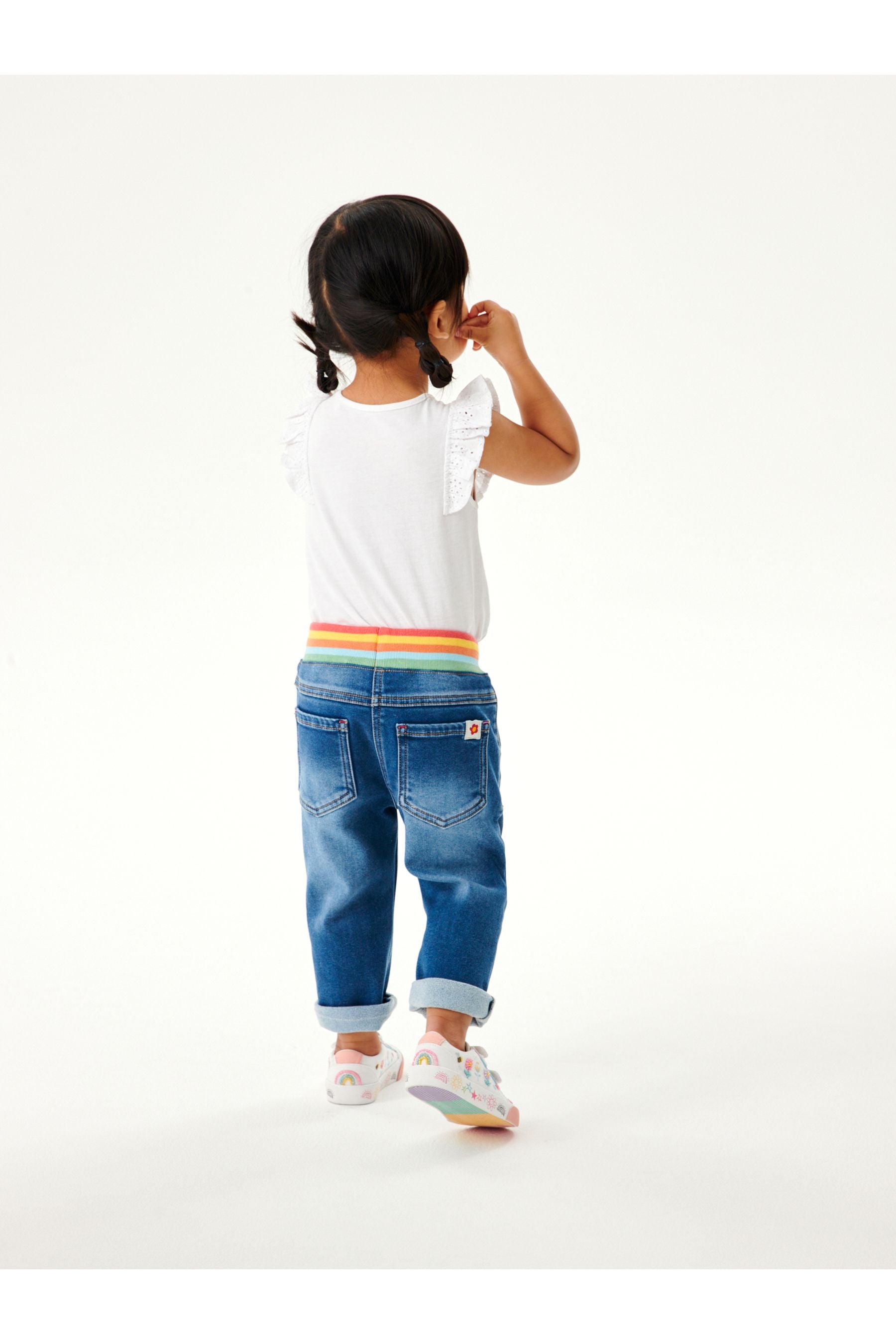 Blue Denim Pull-On Joggers (3mths-7yrs)