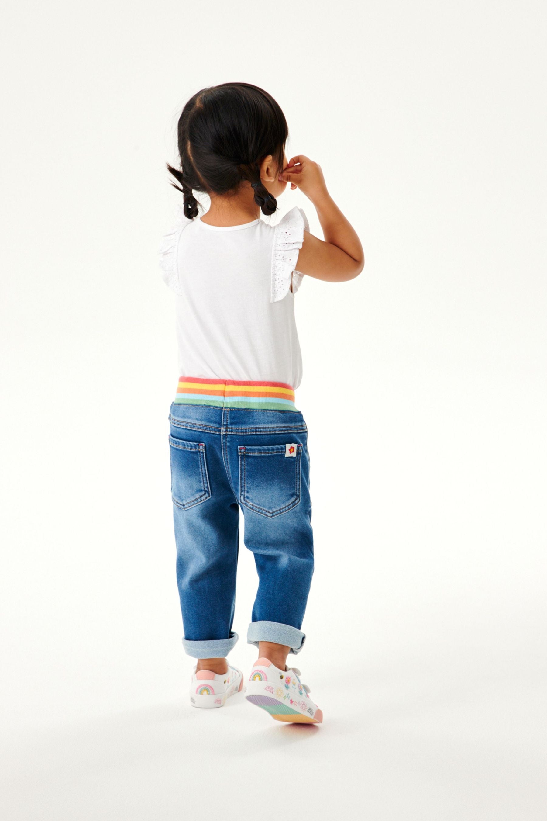 Blue Denim Pull-On Joggers (3mths-7yrs)