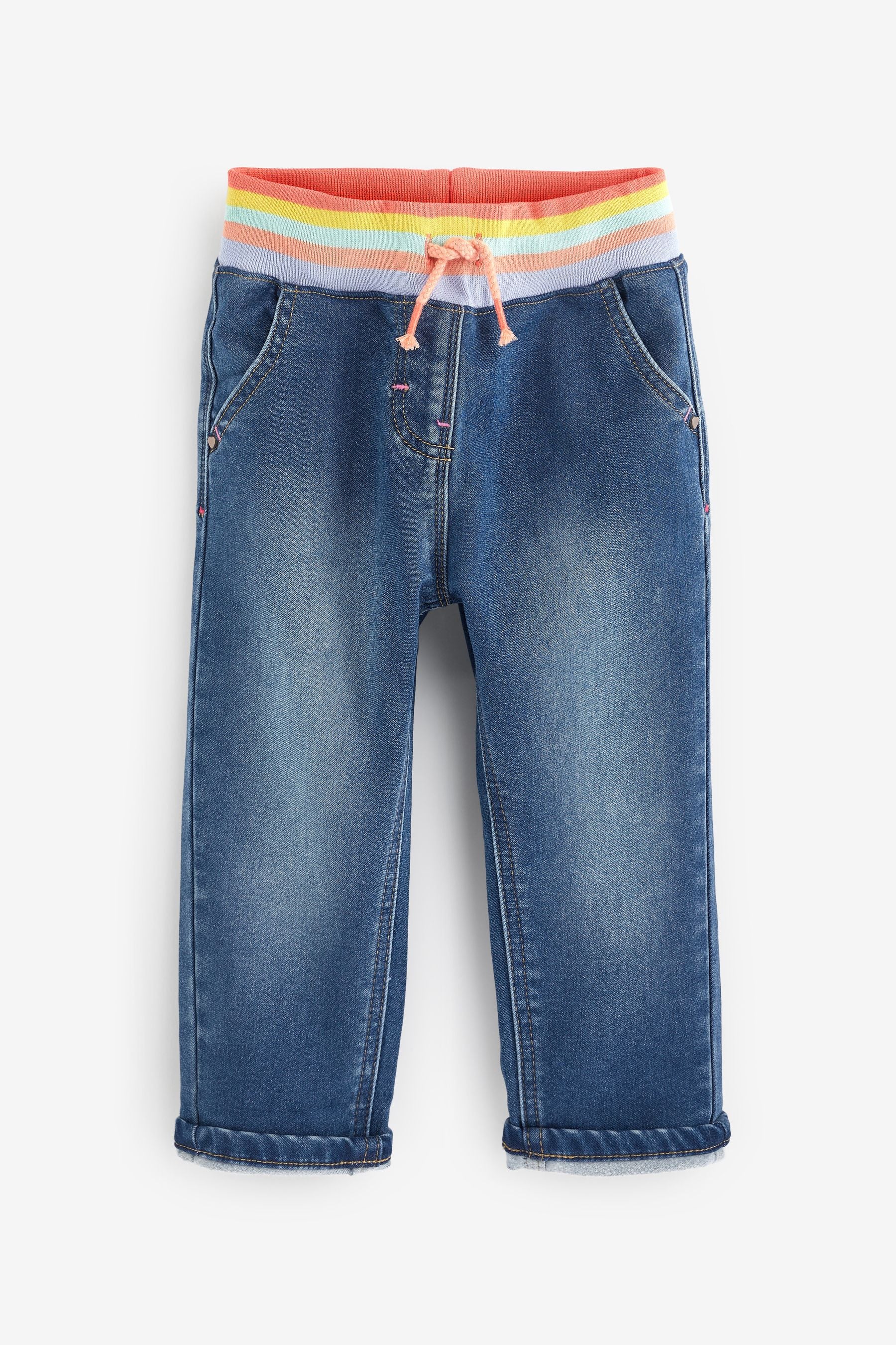 Blue Denim Pull-On Joggers (3mths-7yrs)