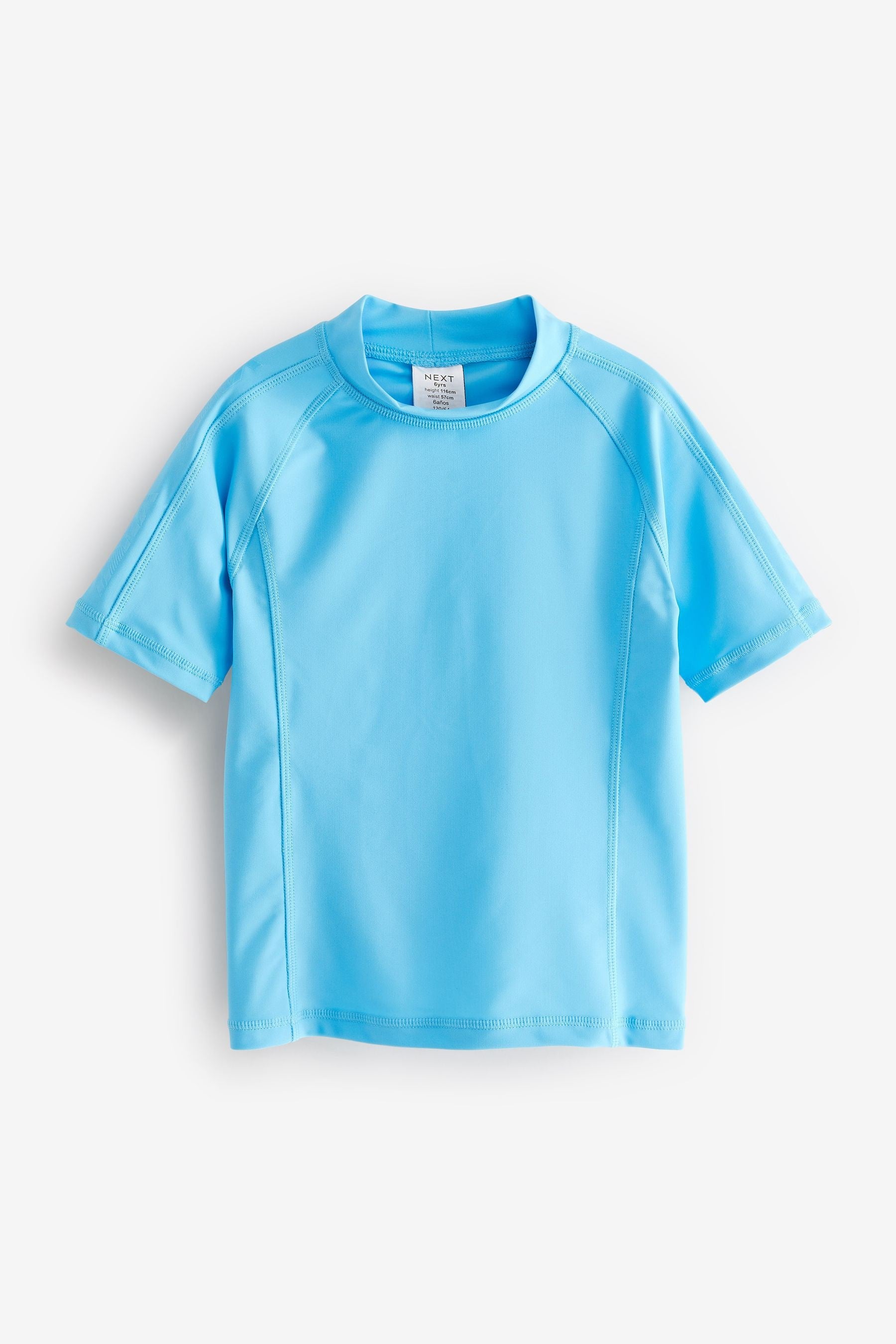 Aqua Blue Rash Vest (3-16yrs)