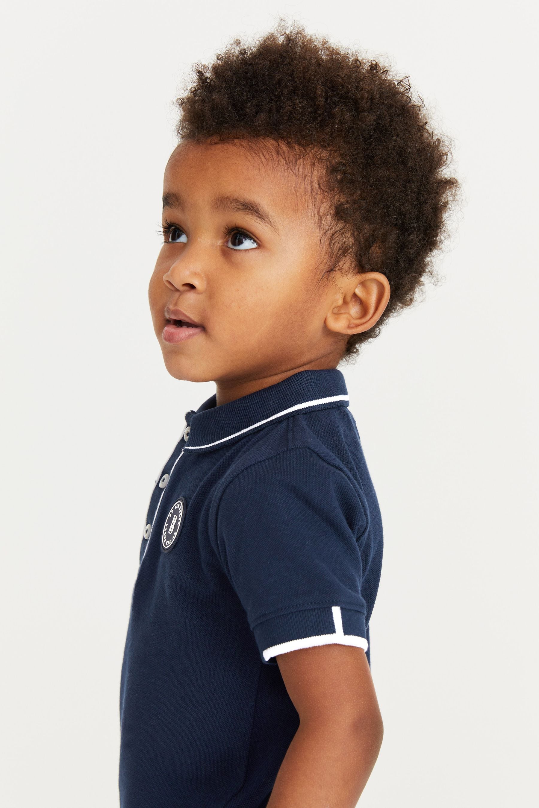 Navy Baker by Ted Baker Pique Polo Shirt