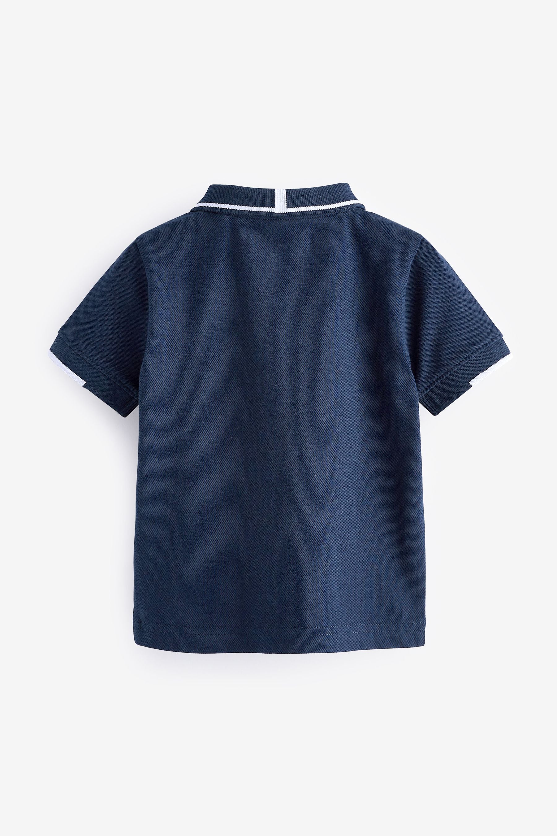 Navy Baker by Ted Baker Pique Polo Shirt