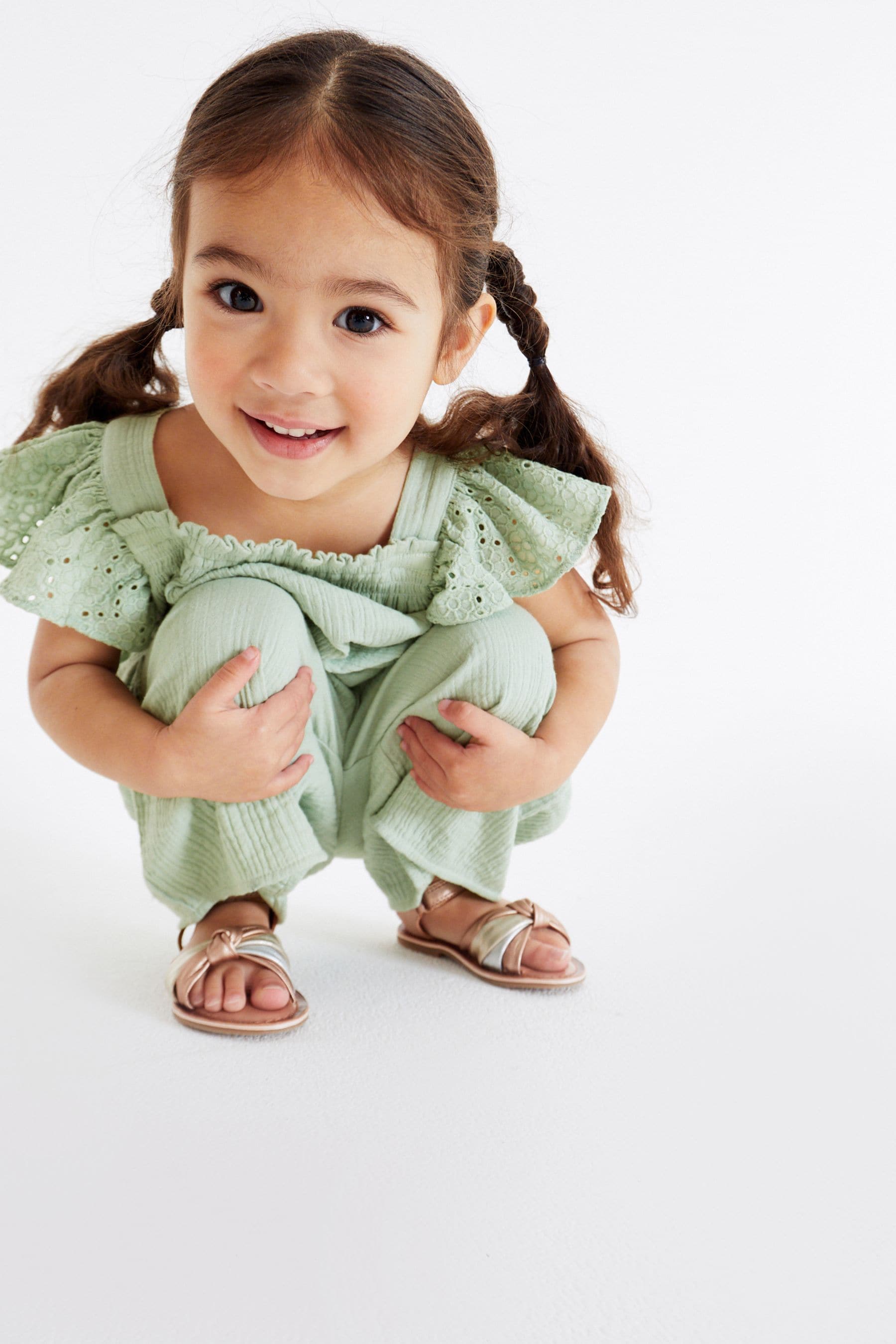 Sage Green 2 Piece Set (3mths-7yrs)