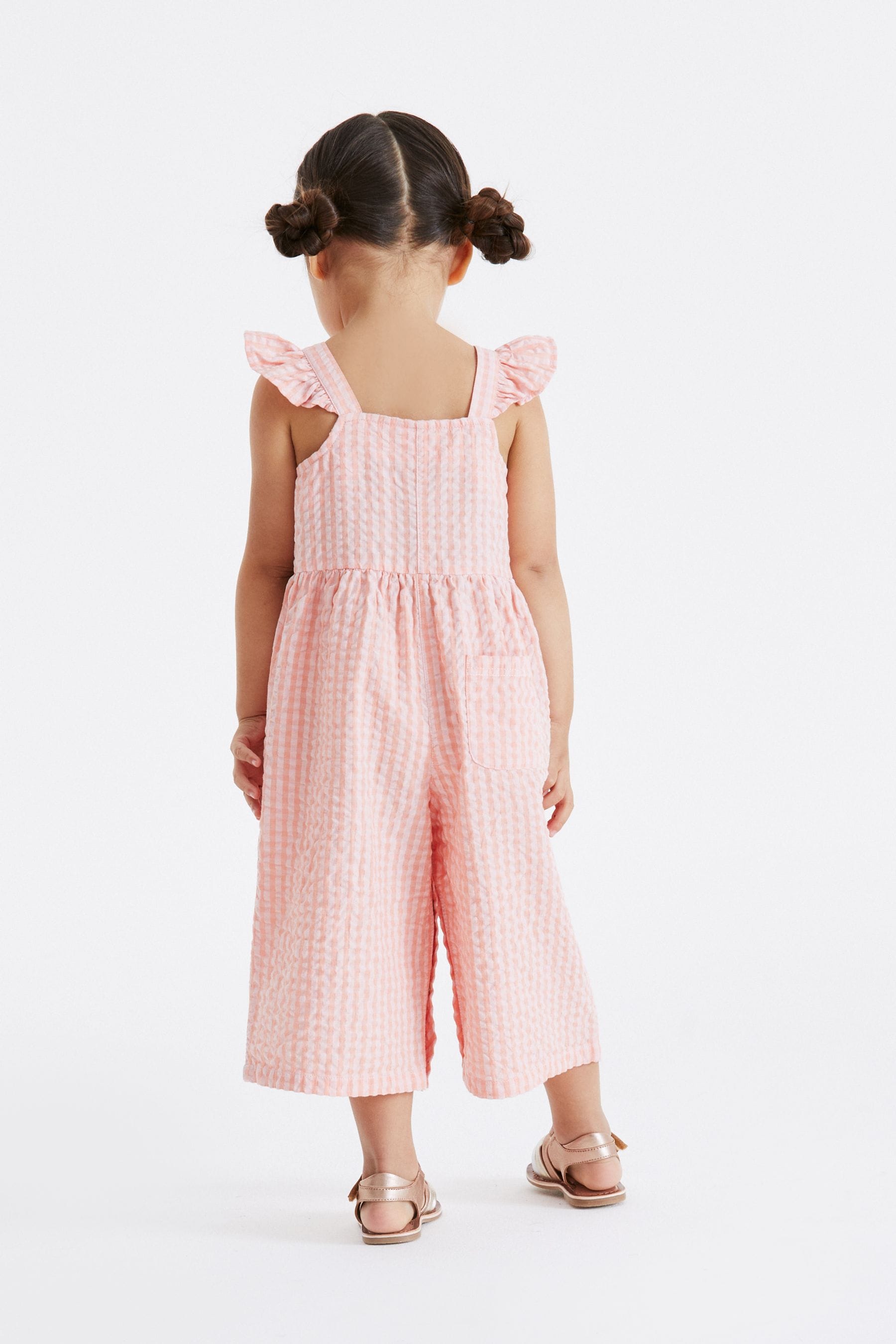 Pink Gingham Jumpsuit (3mths-7yrs)