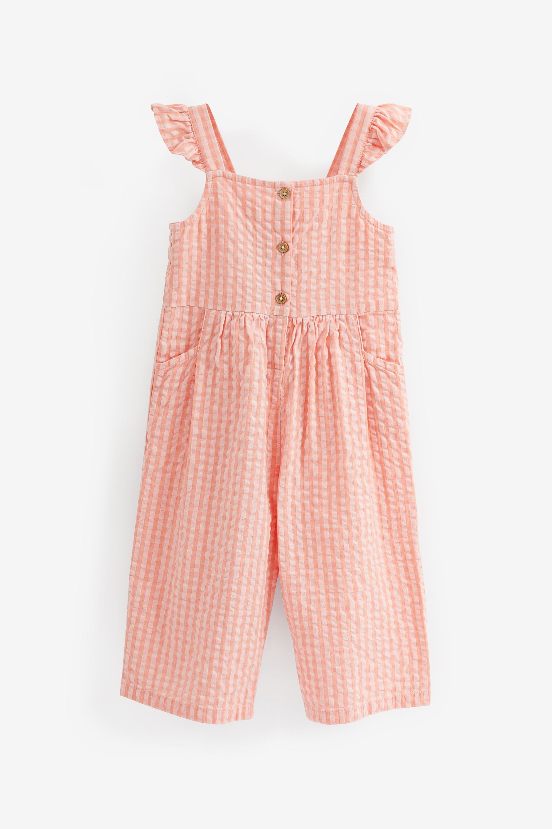 Pink Gingham Jumpsuit (3mths-7yrs)