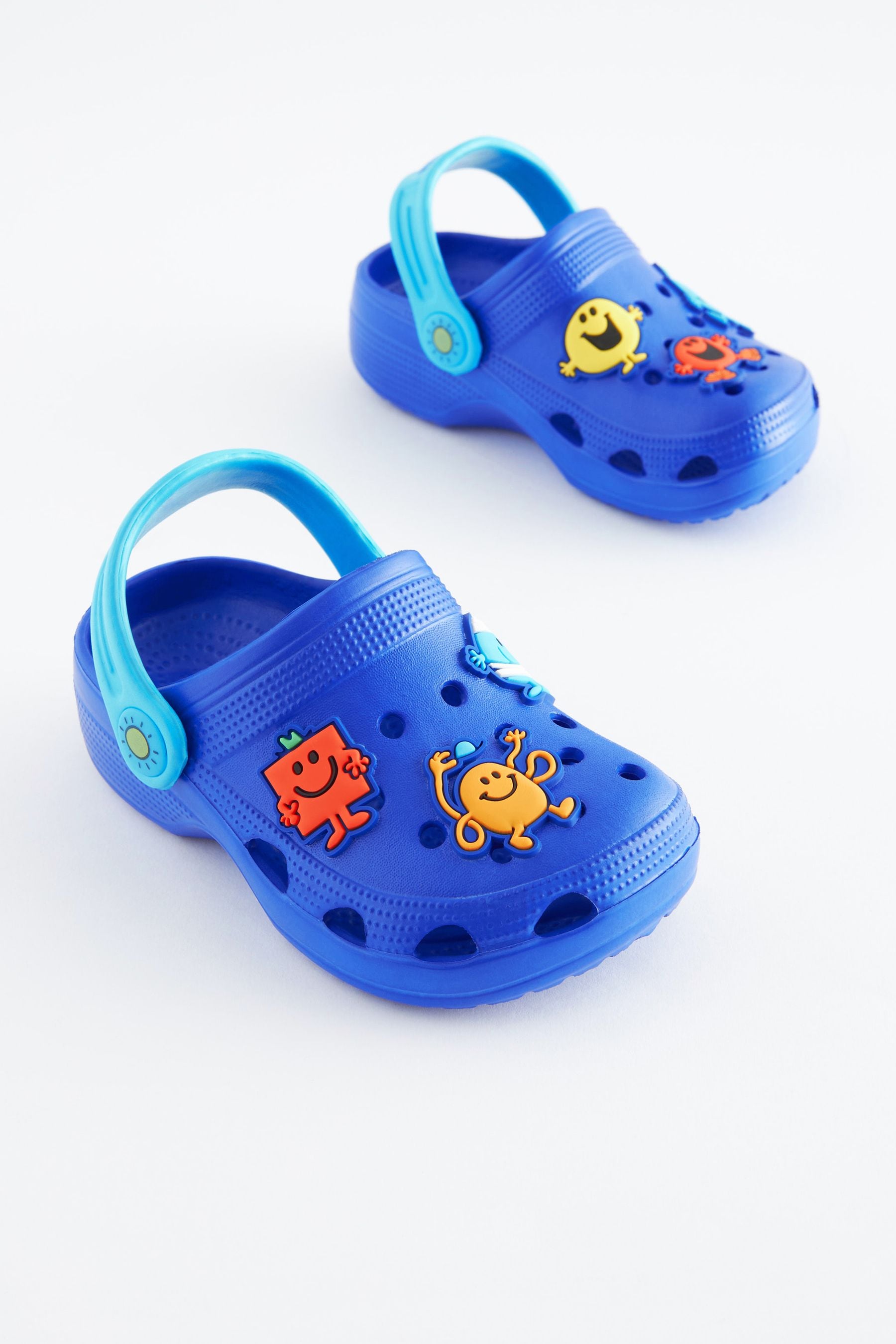 Mr Men Cobalt Blue Clogs