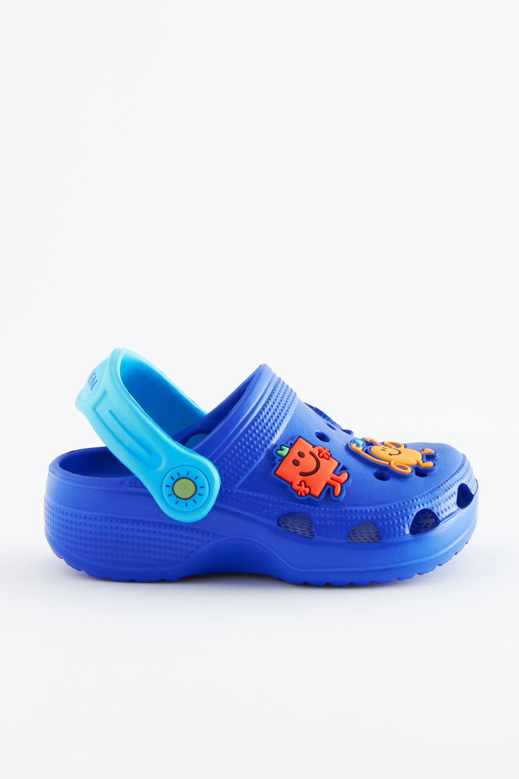 Mr Men Cobalt Blue Clogs