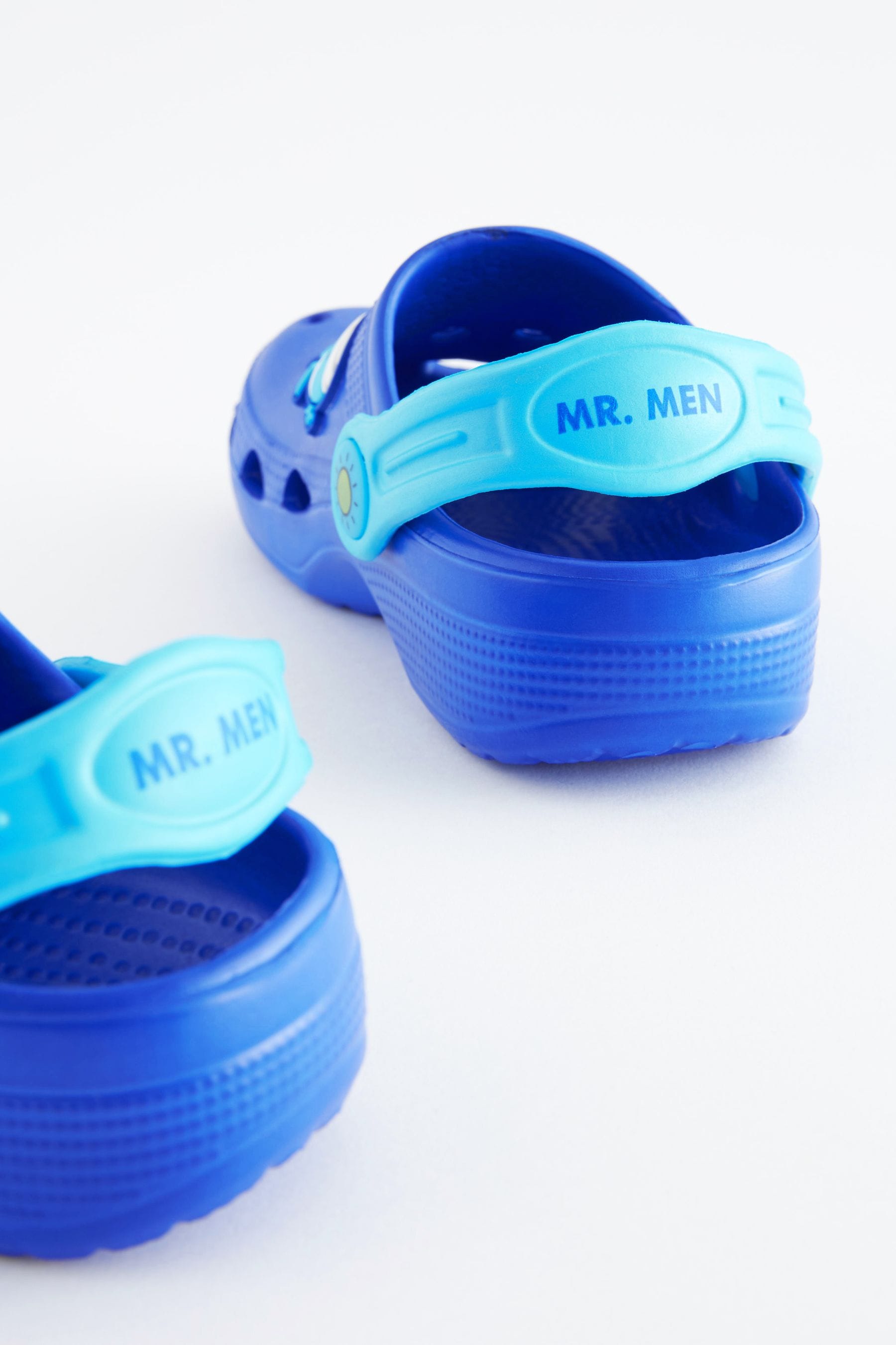 Mr Men Cobalt Blue Clogs