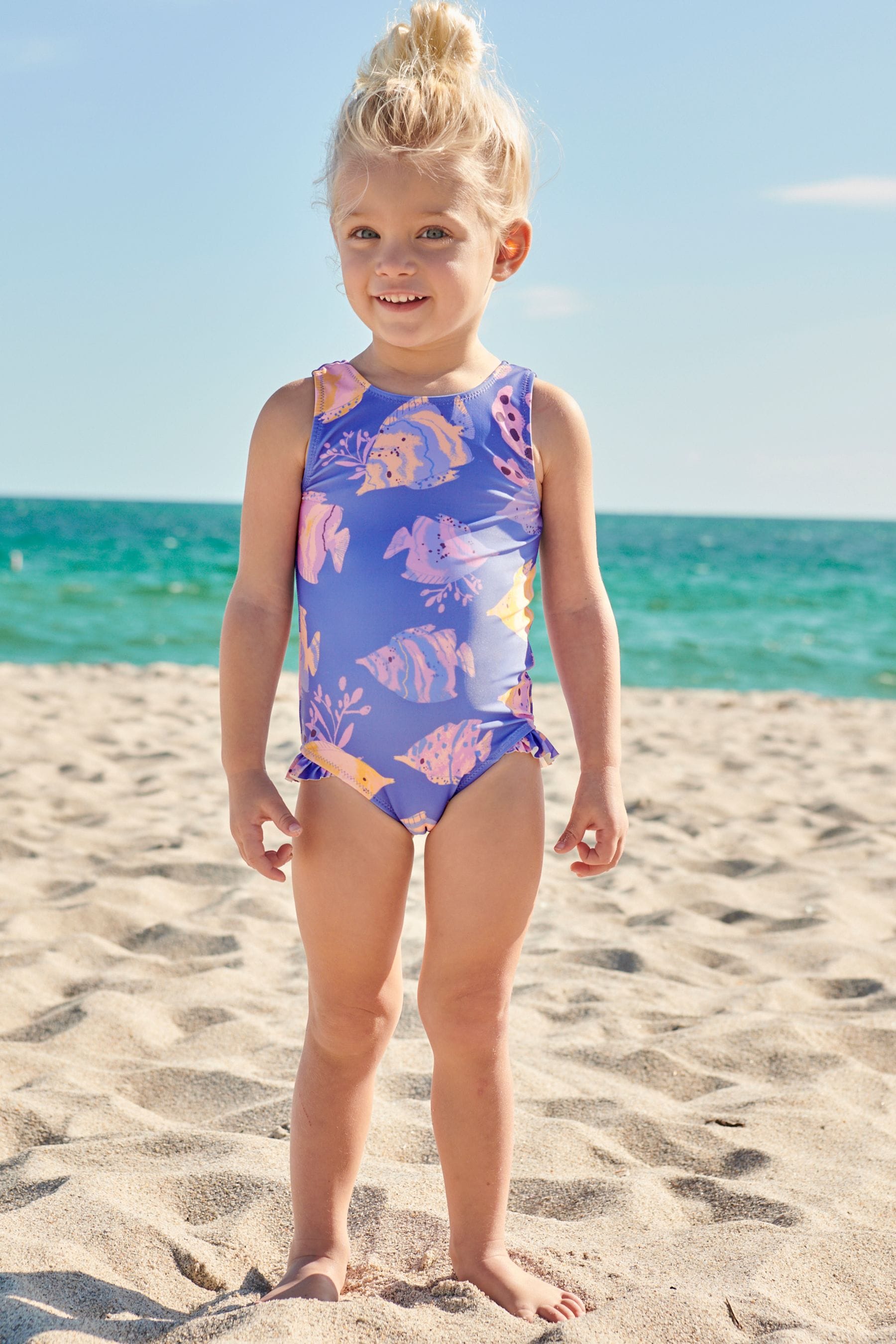 Blue Swimsuit (3mths-7yrs)