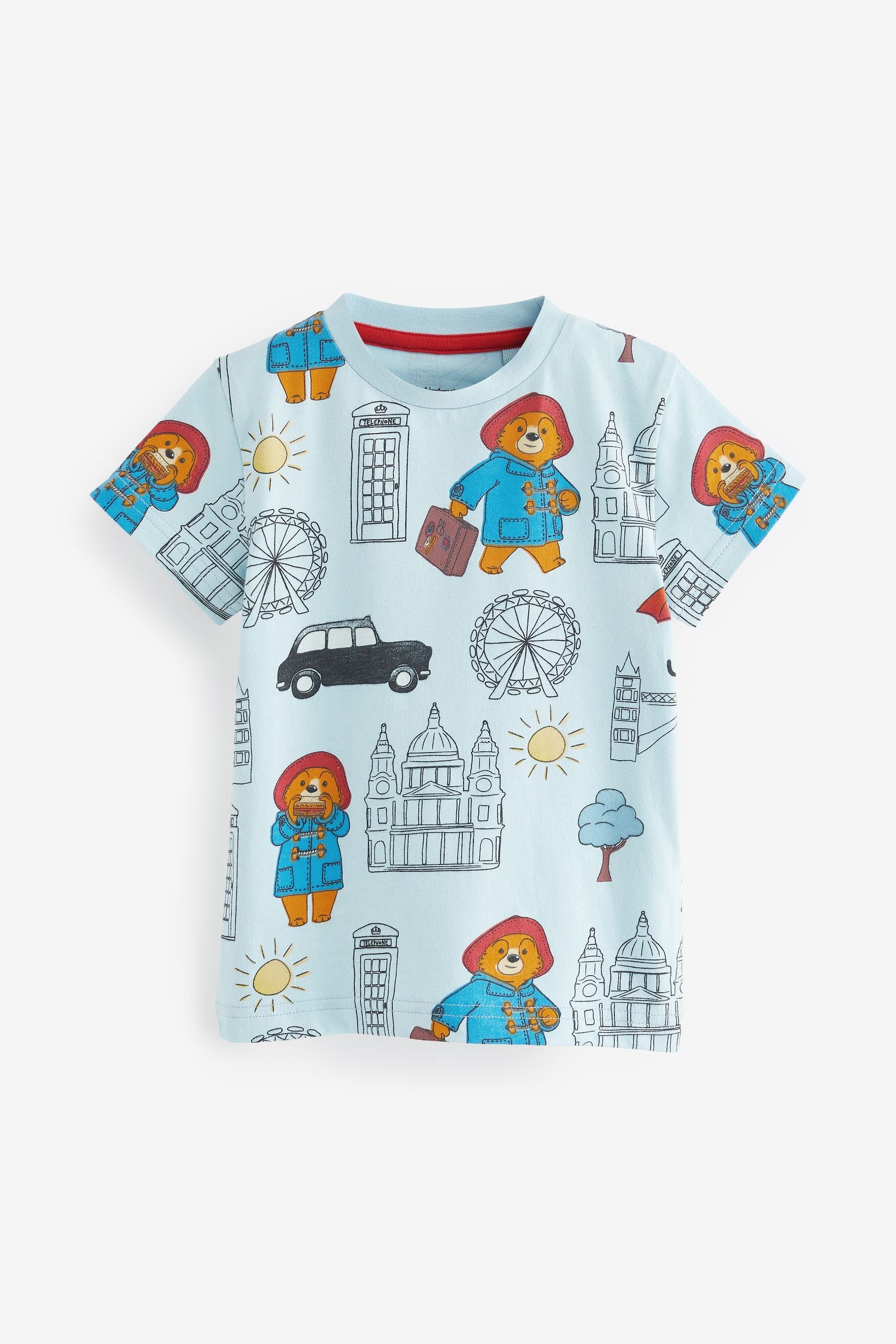 Blue Paddington Short Sleeves License T-Shirt (3mths-8yrs)