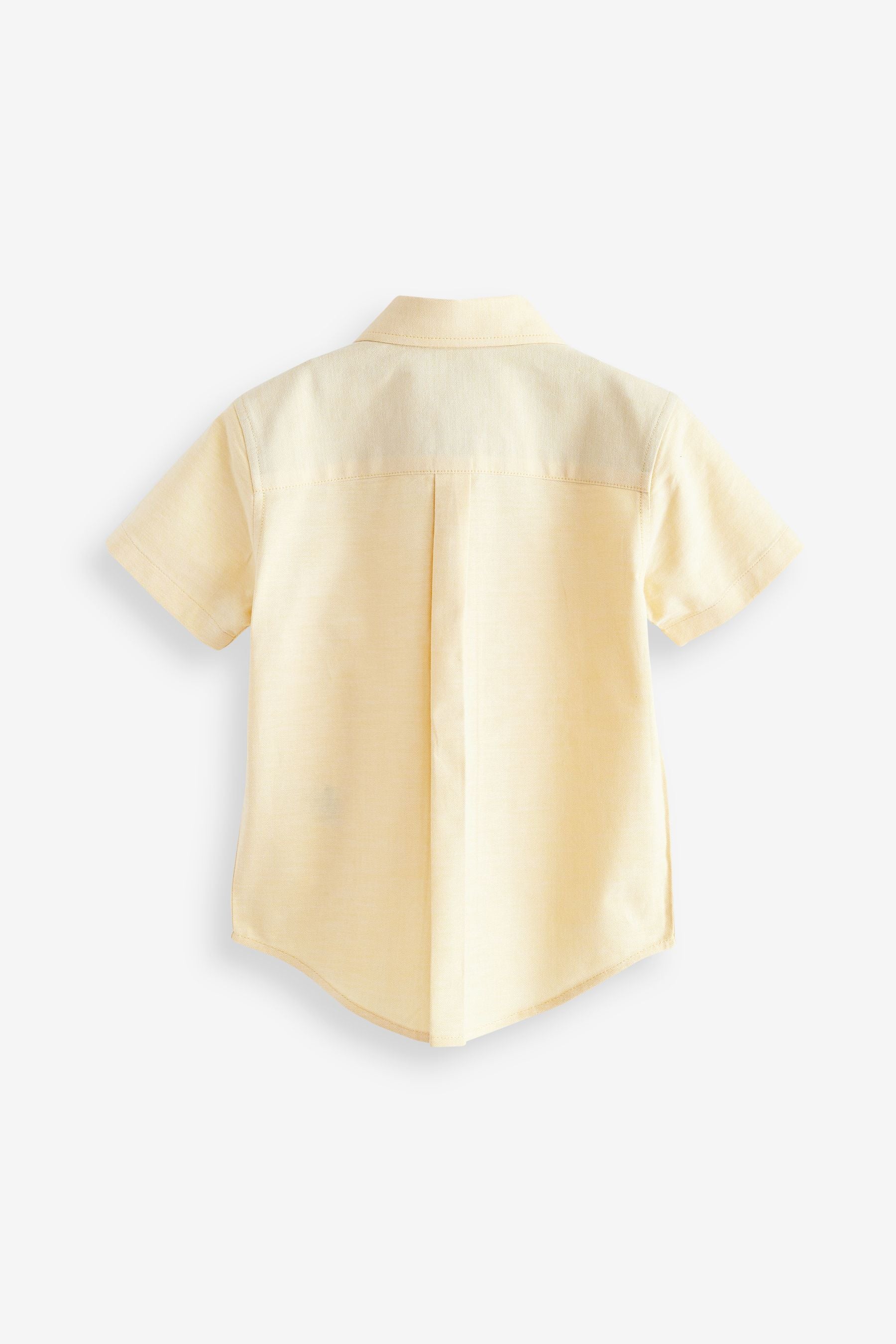 Yellow Trimmed Oxford Shirt (3mths-7yrs)