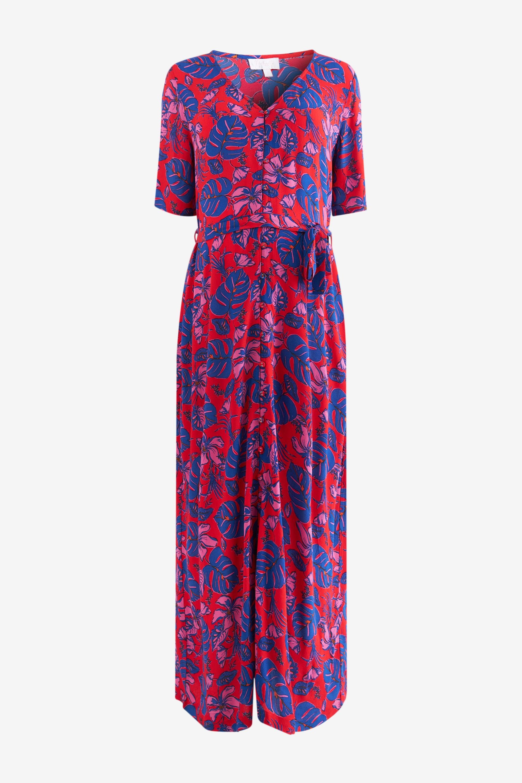 Floral Print Maternity Nursing Dress