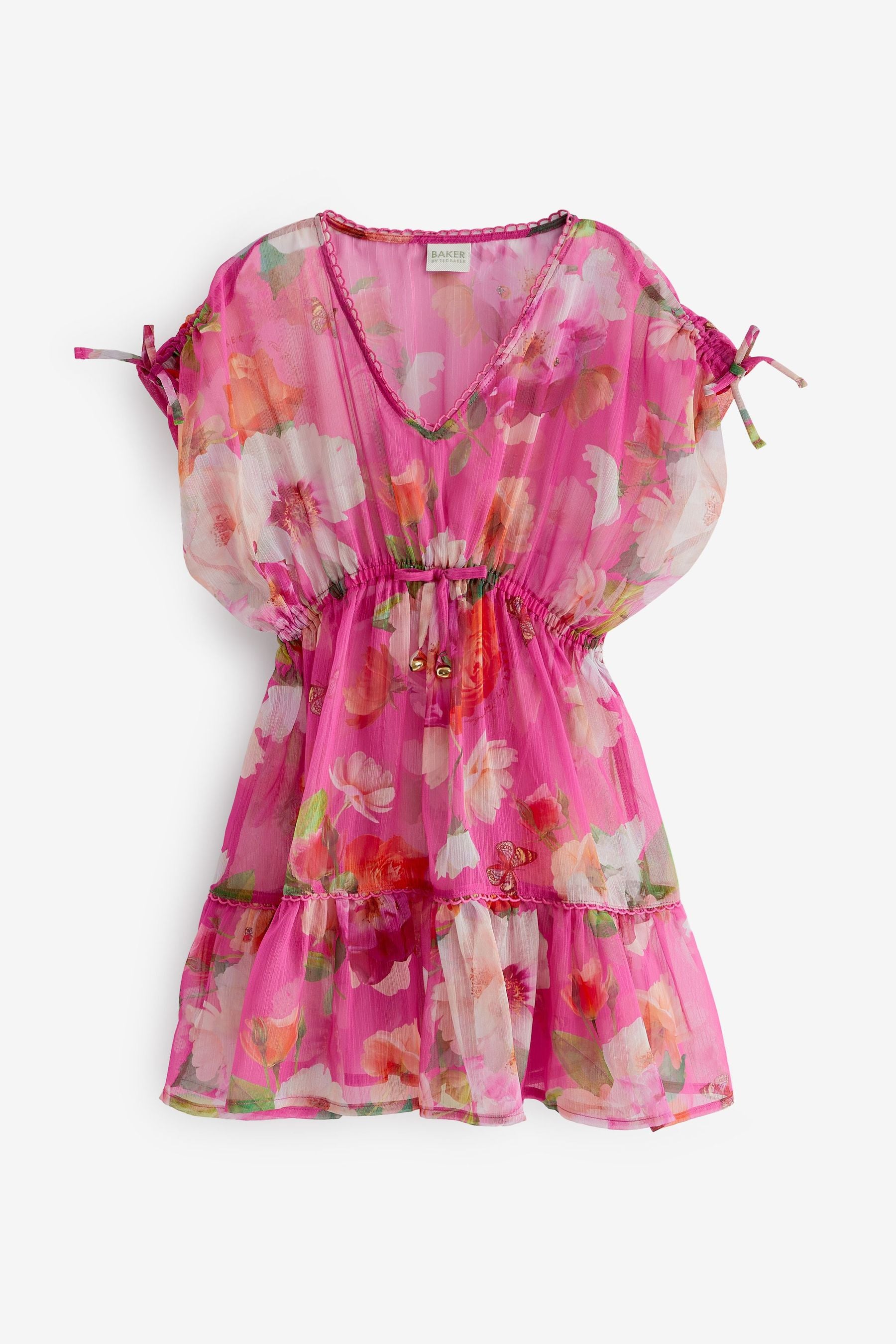 Pink Baker by Ted Baker Pink Floral Kaftan