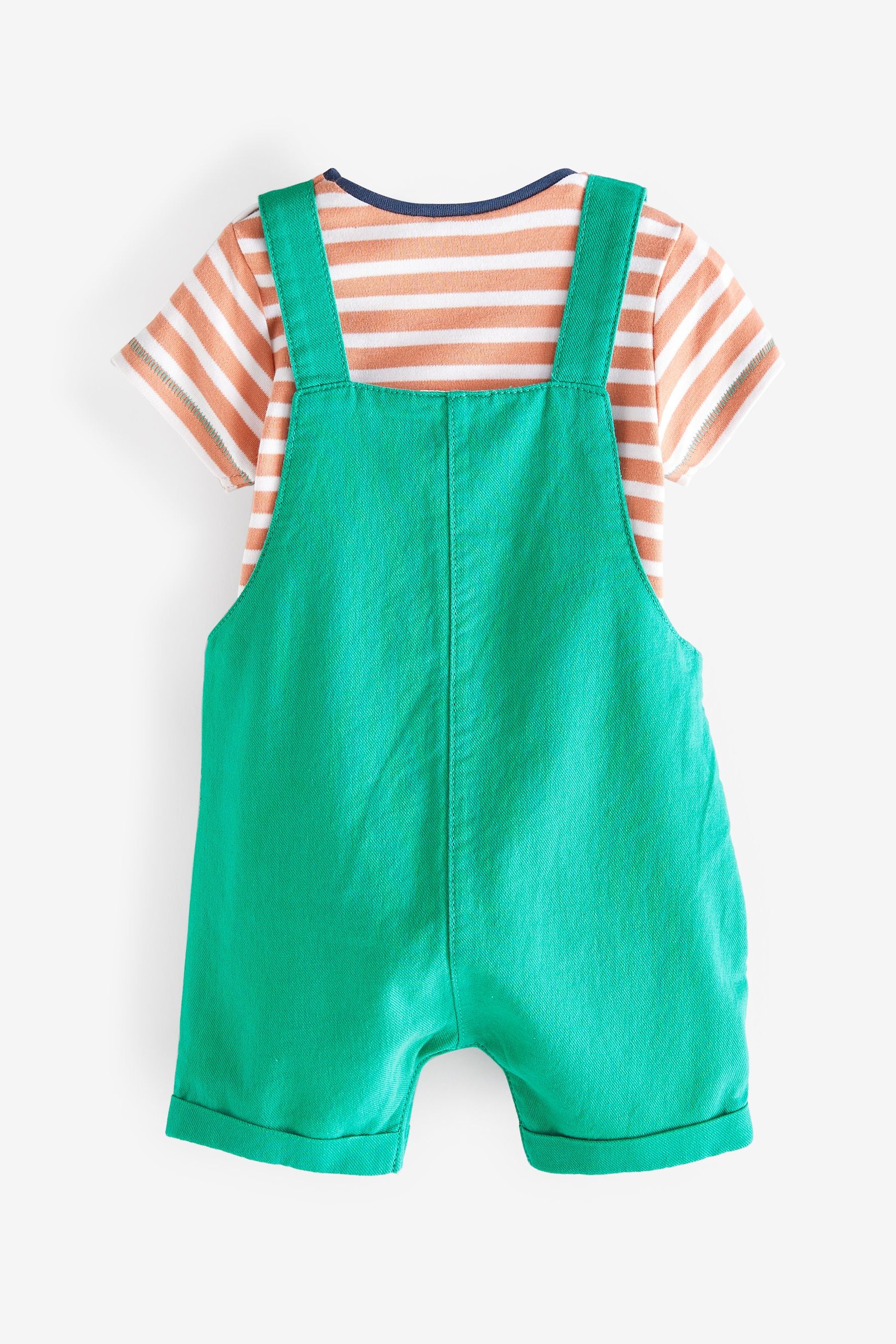 Bright Baby Character Dungarees And Bodysuit 2 Piece Set (0mths-2yrs)