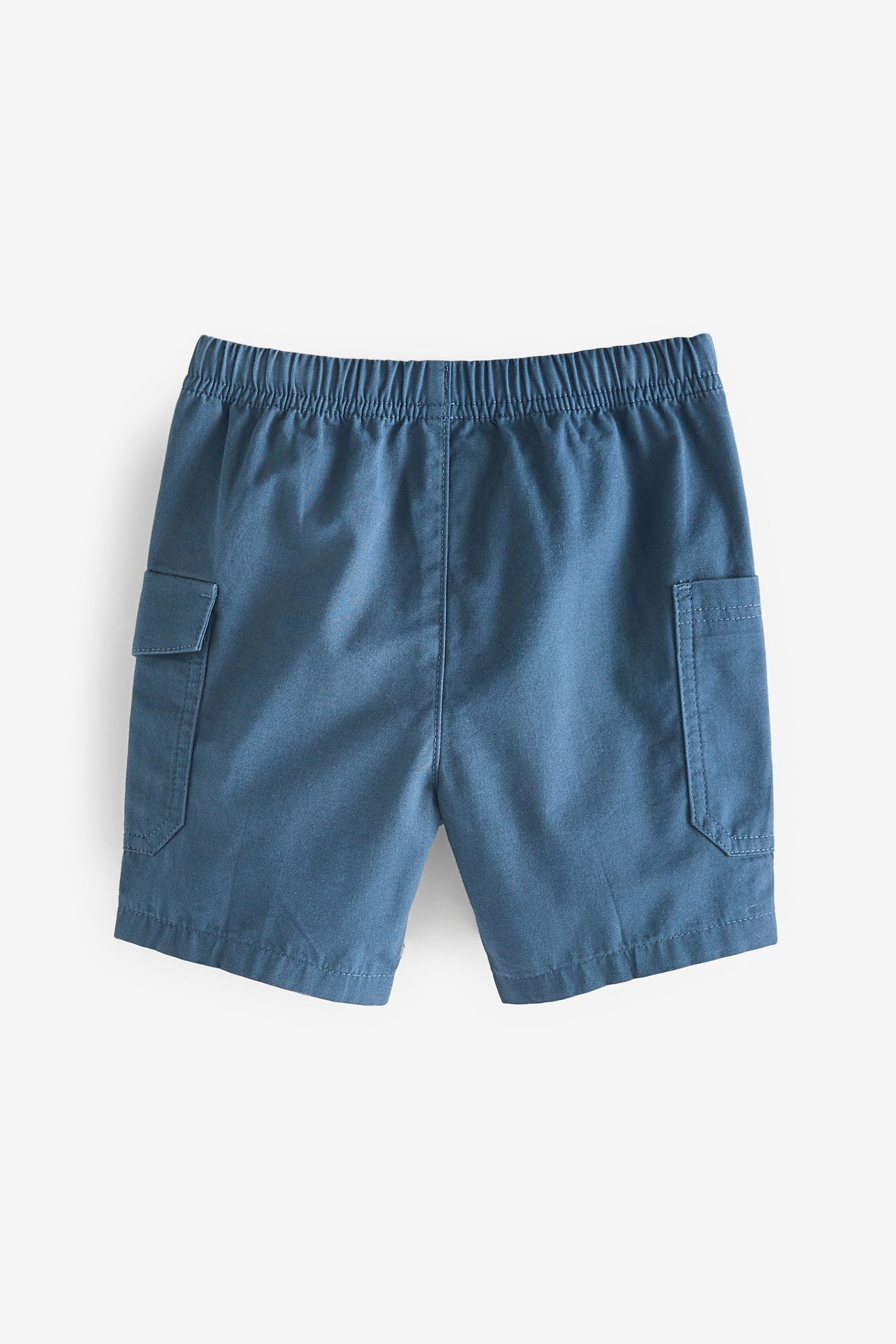 Navy Blue Utility Shorts (3mths-7yrs)