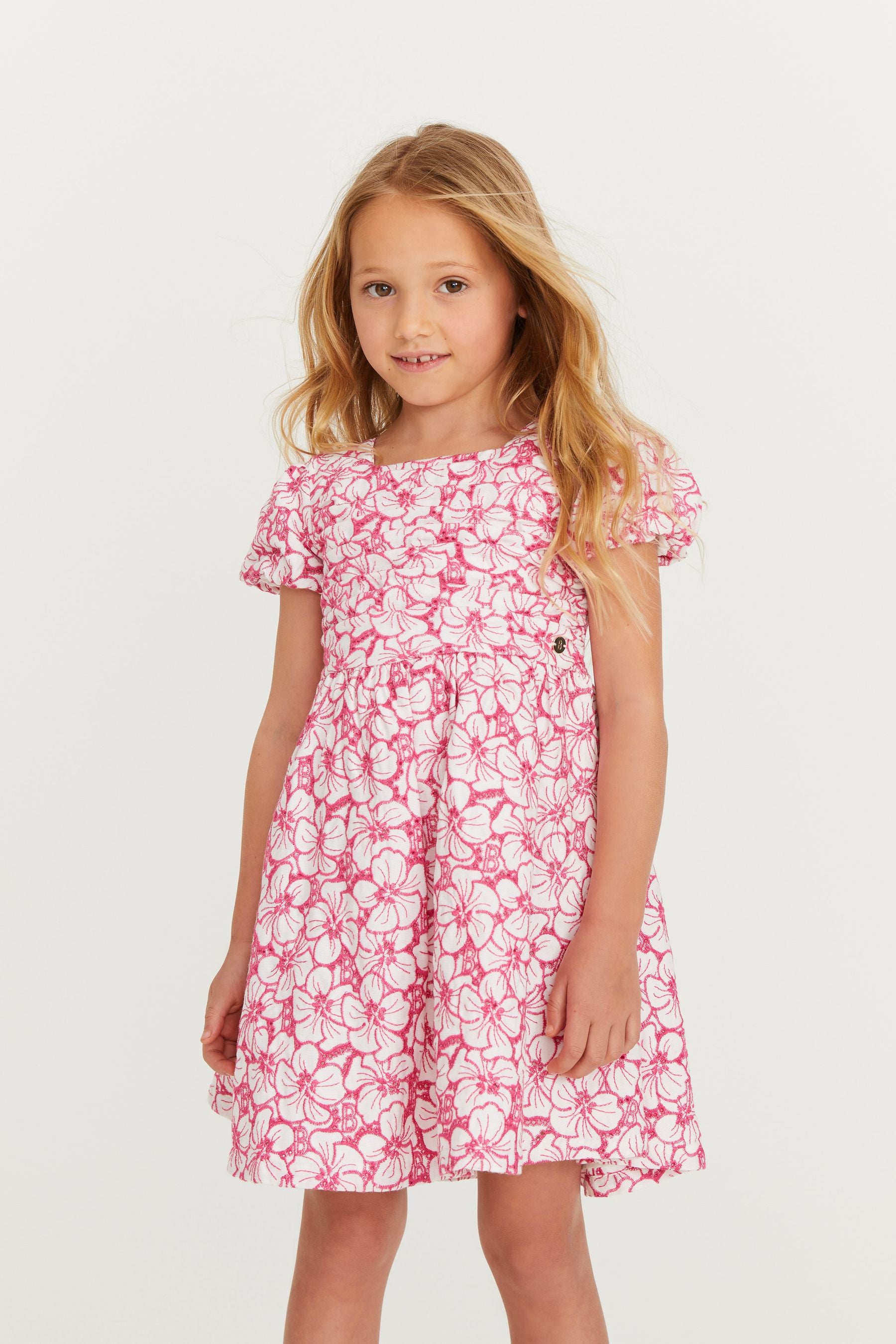 Pink Baker by Ted Baker Pink Broderie Dress