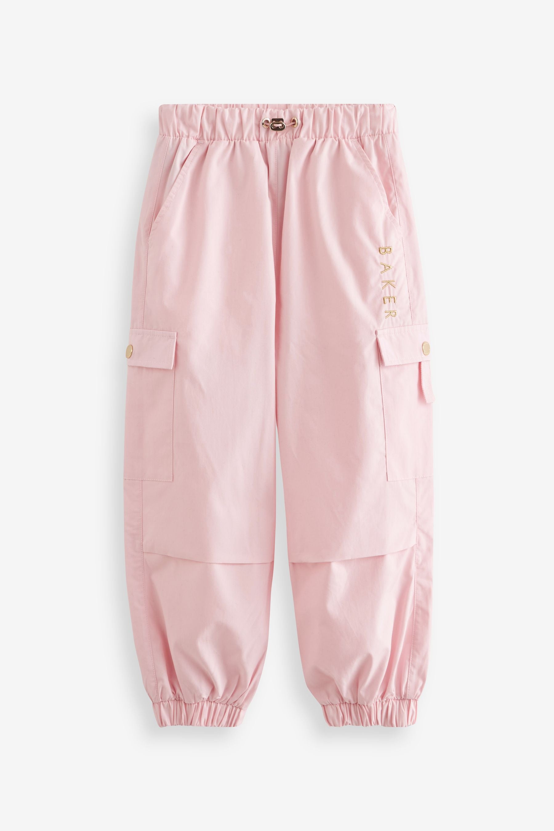 Pink Baker by Ted Baker Pink Parachute Cargo Trousers