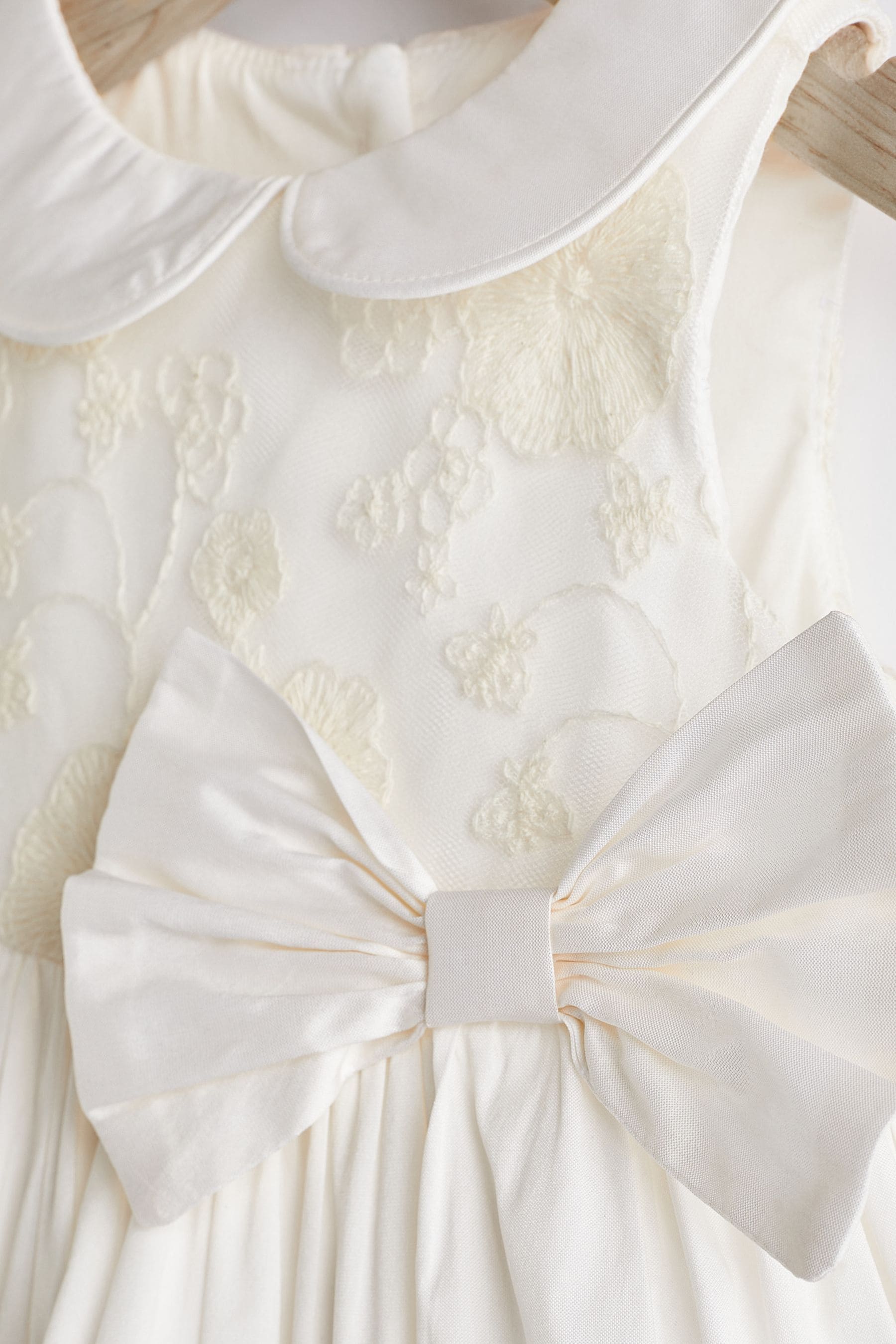 Ivory White Prom Baby Dress (0mths-2yrs)