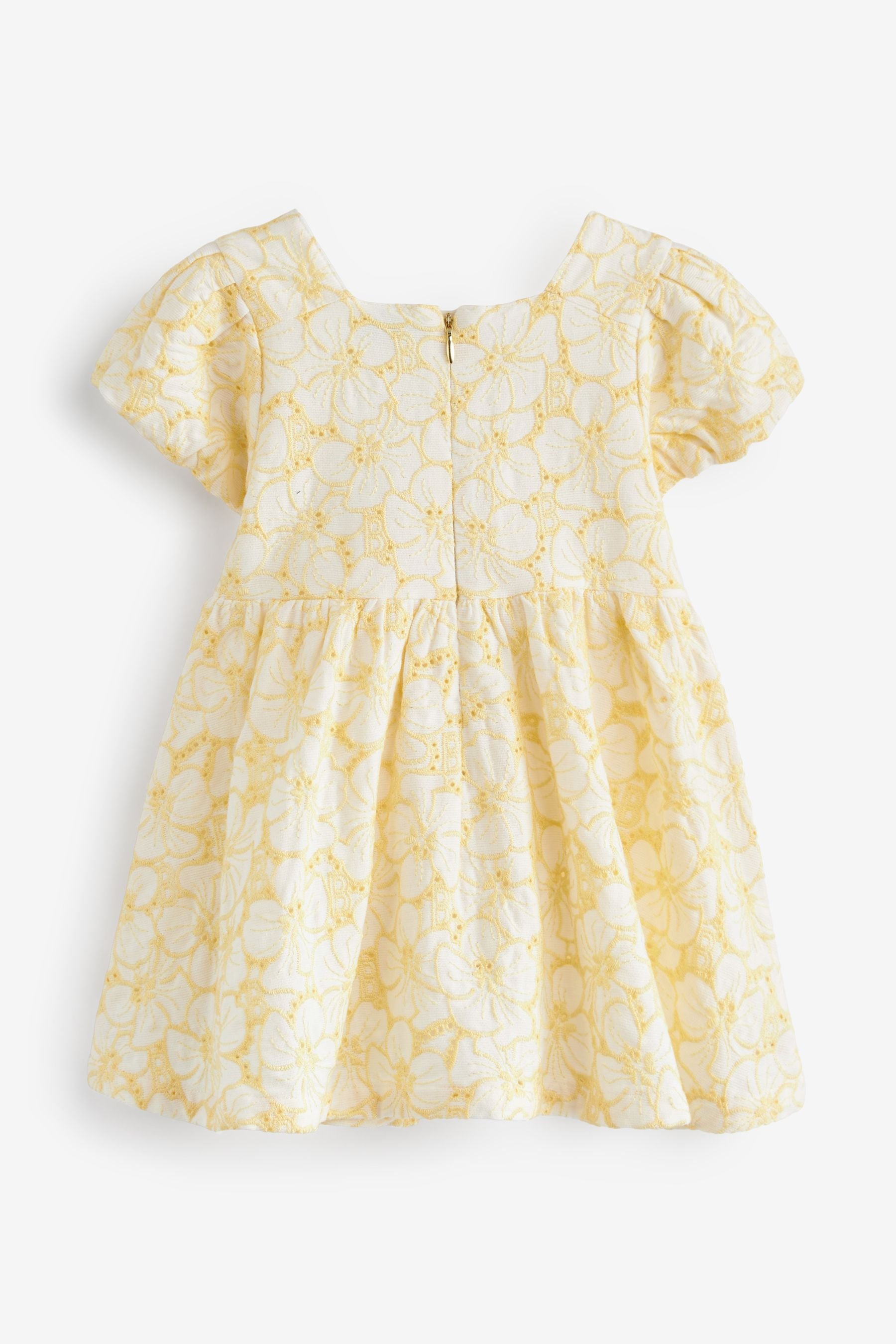 Yellow Baker by Ted Baker Yellow Baker Branded Broderie Dress