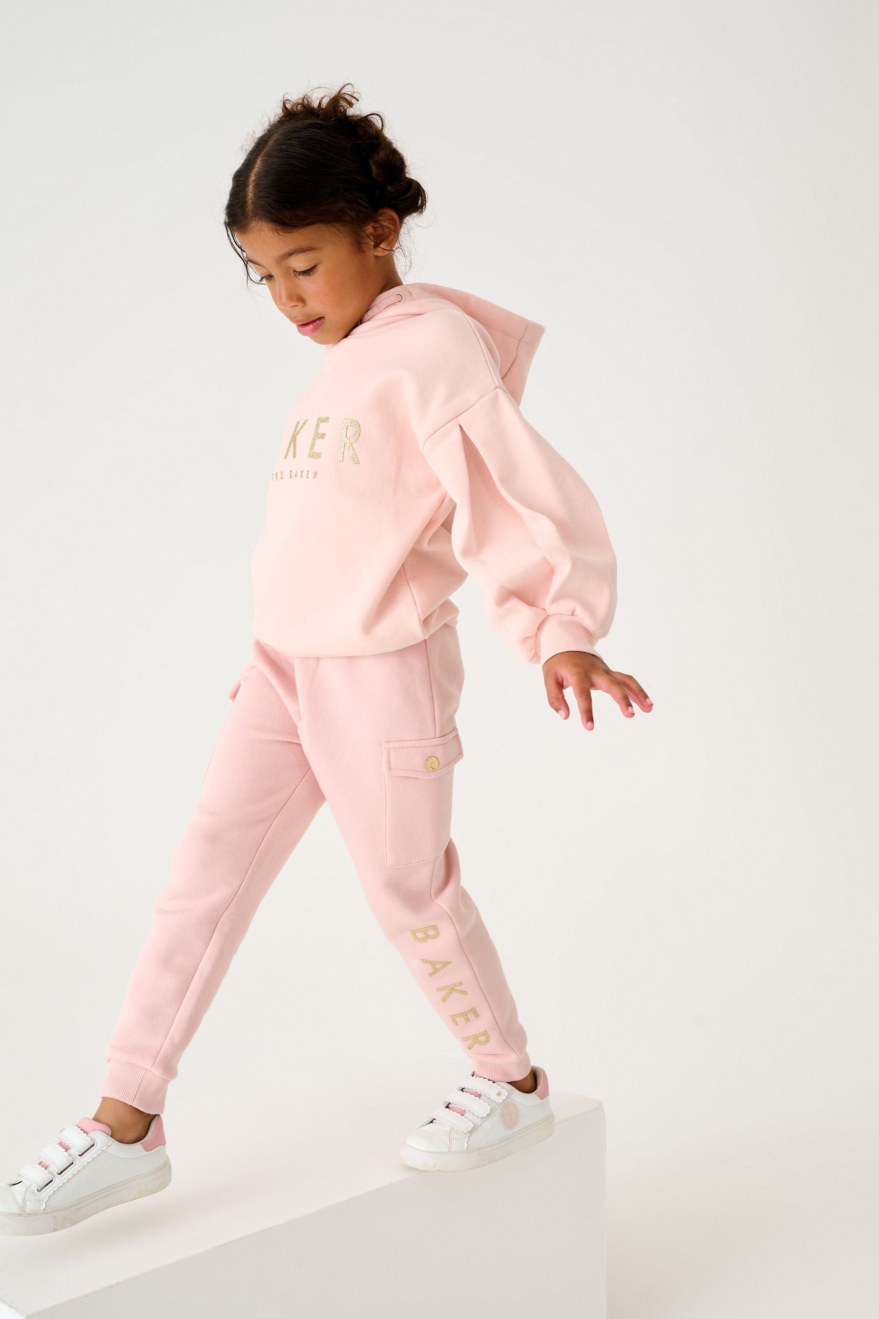 Pink Baker by Ted Baker Pink Cargo Joggers