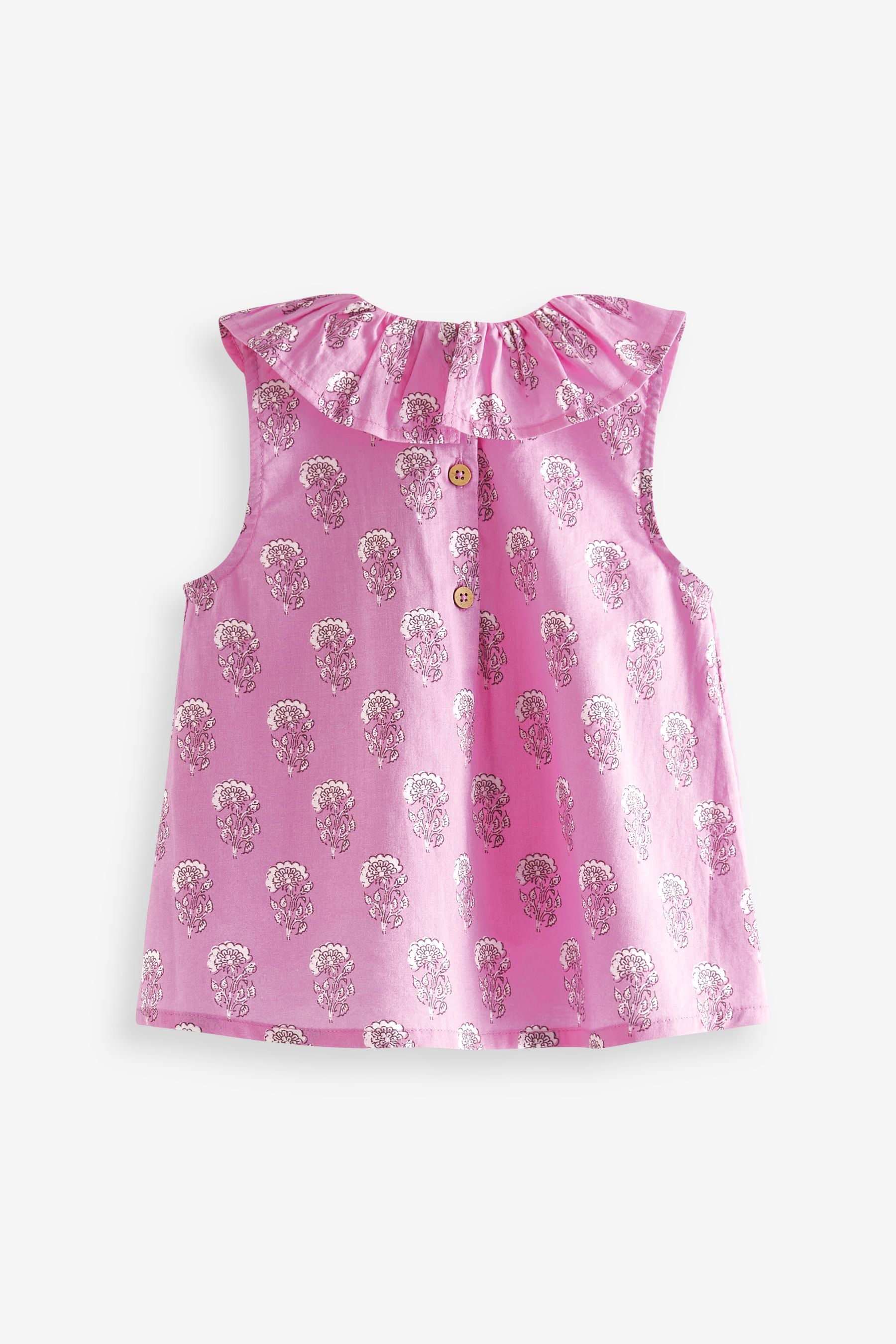 Pink Frill Collar Blouse (3mths-7yrs)