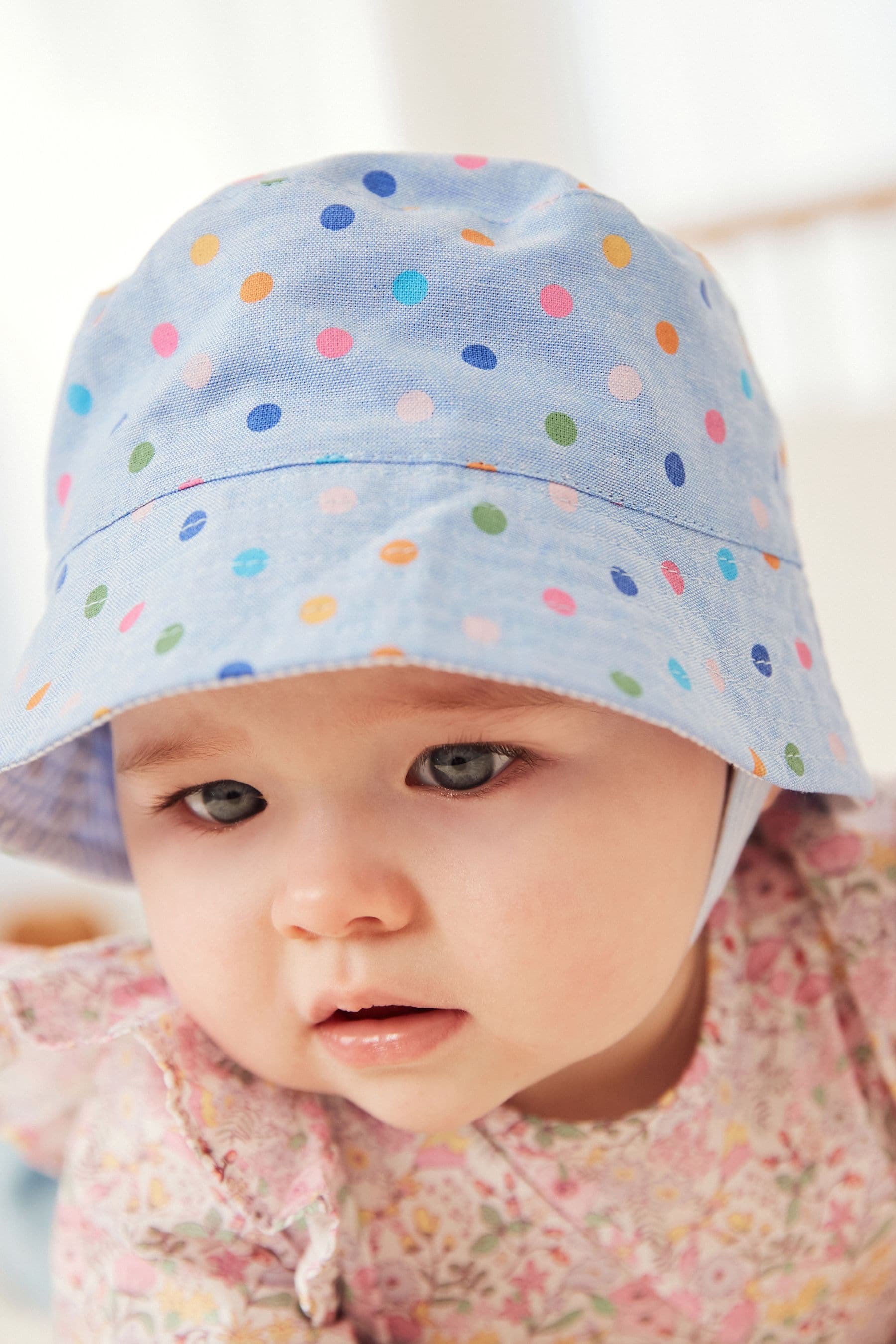 Denim Baby Bucket Hat (0mths-2yrs)