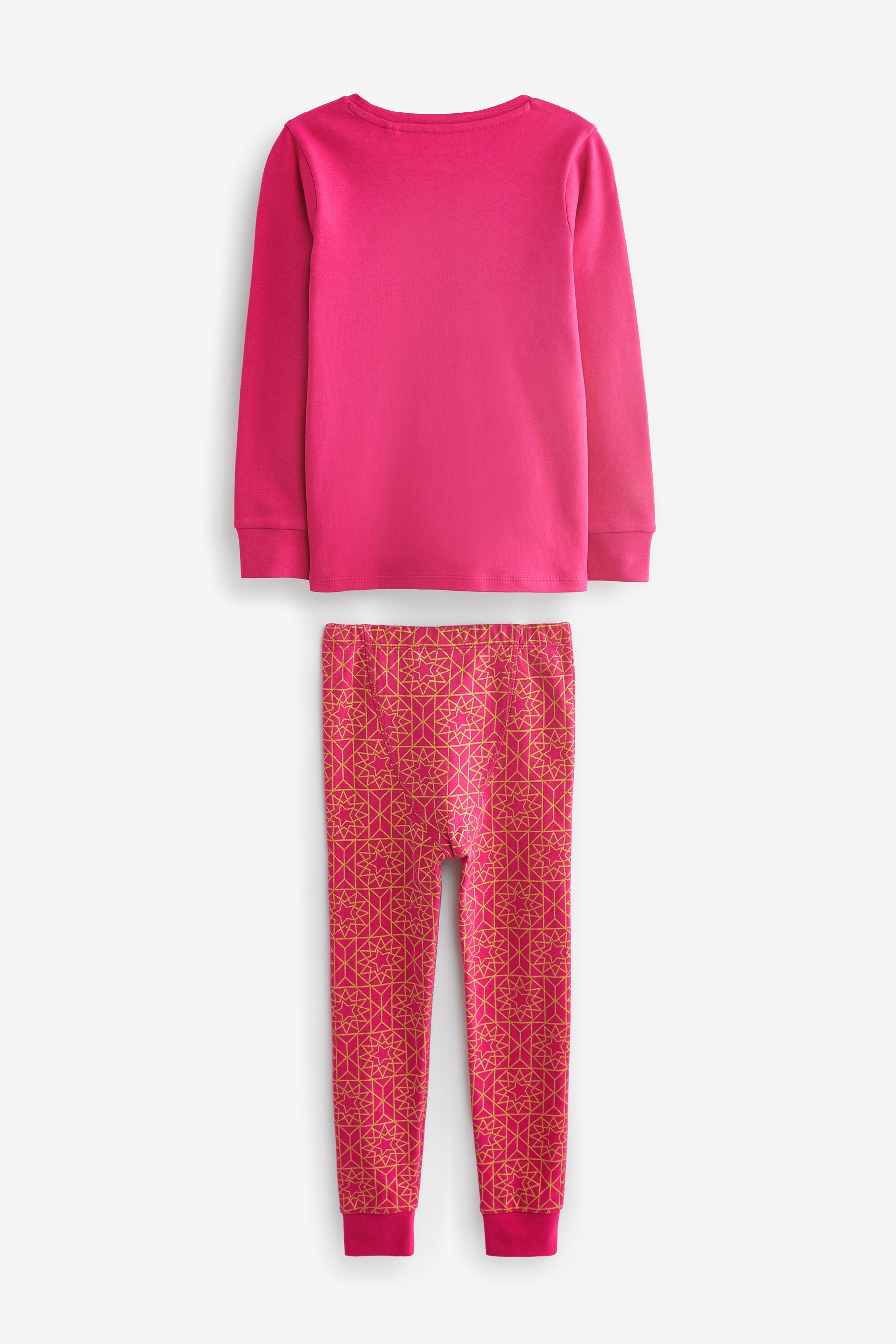 Pink/Gold Snuggle Eid Pyjama 1 Pack (9mths-16yrs)