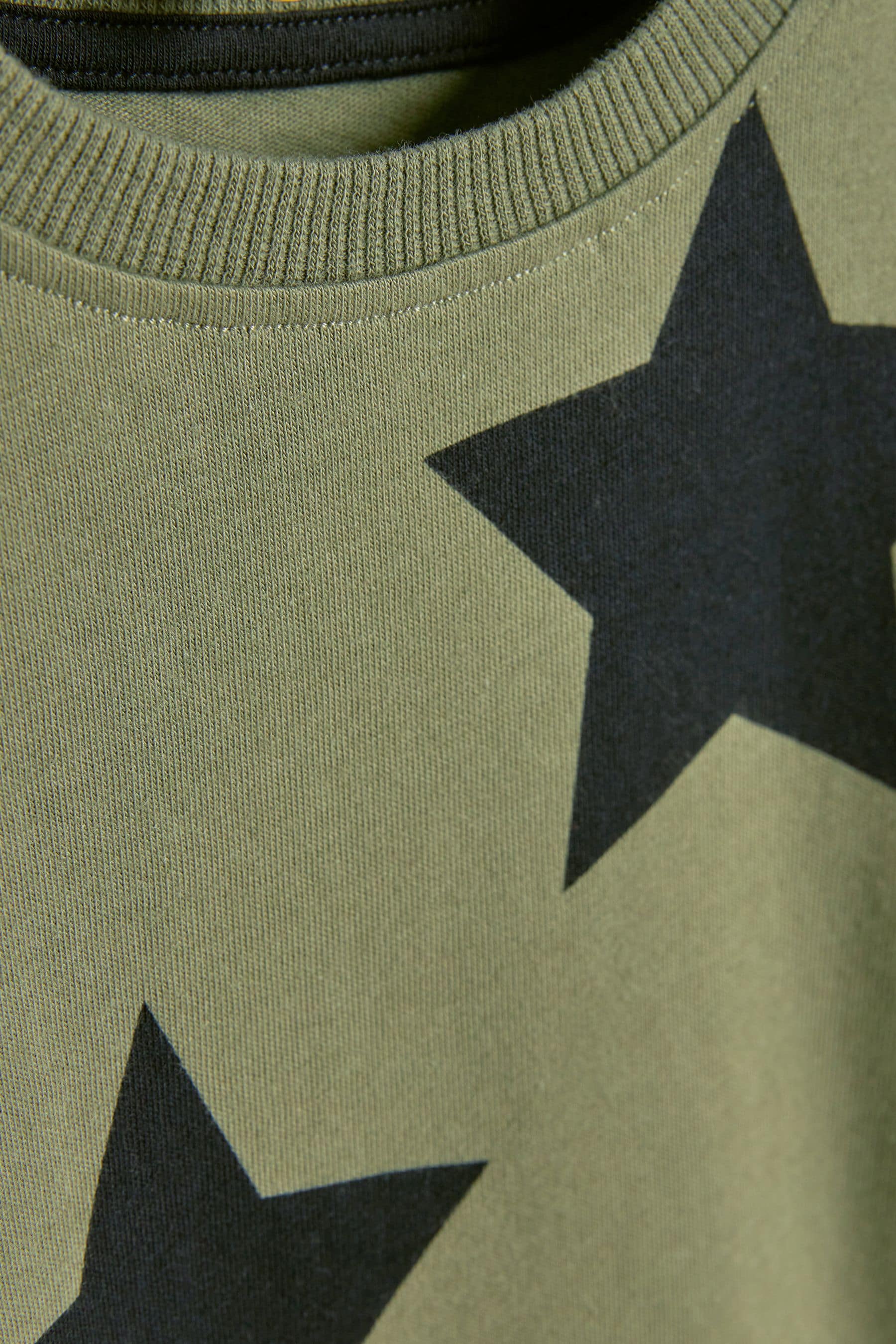 Khaki Green Star 3 Pack Short Pyjamas (9mths-12yrs)