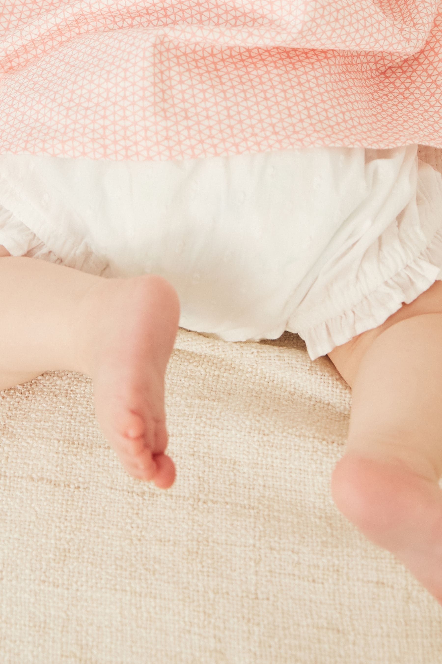 White Frill Baby Bloomers 2 Pack (0mths-2yrs)