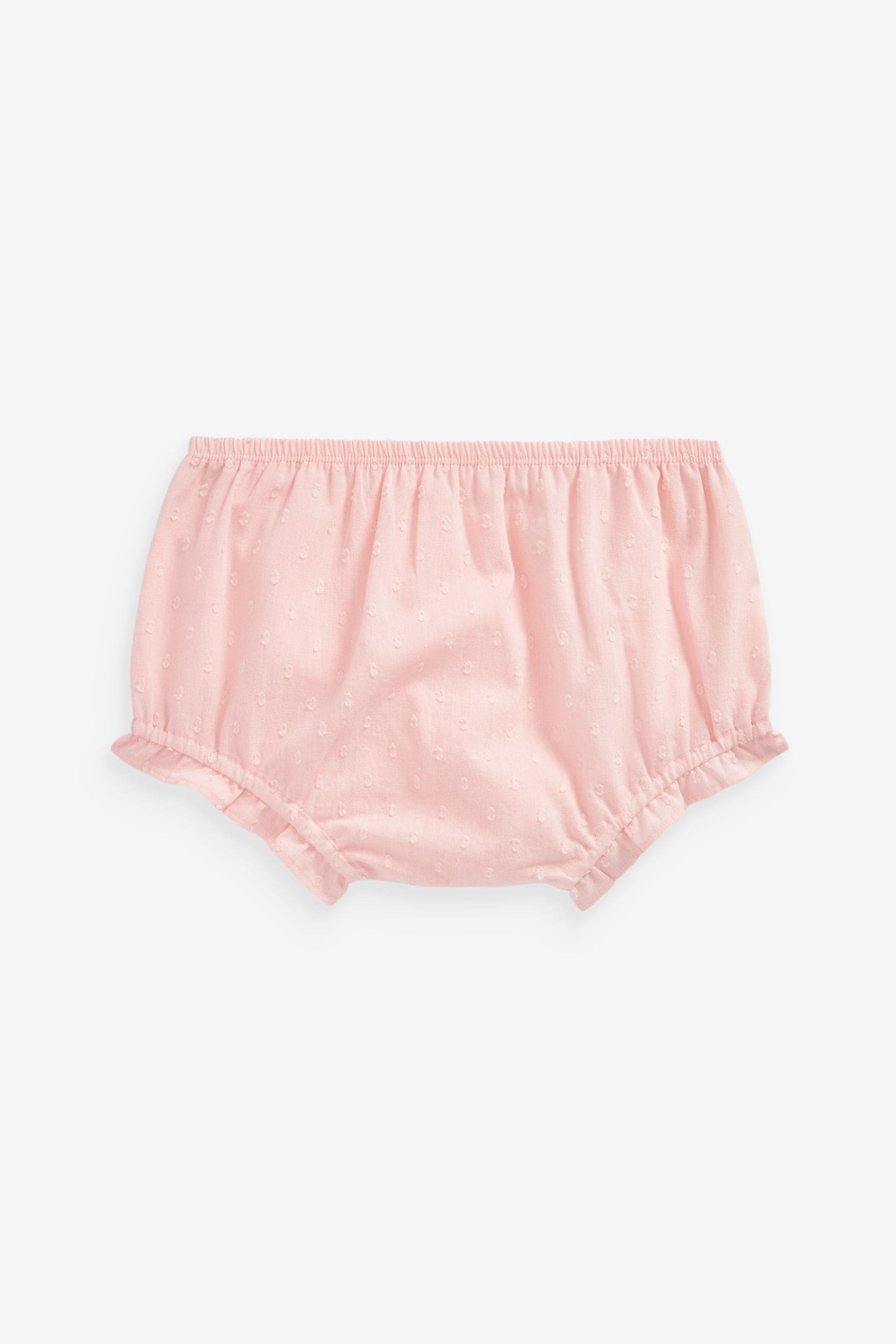 Pink Frill Baby Bloomers 2 Pack (0mths-2yrs)