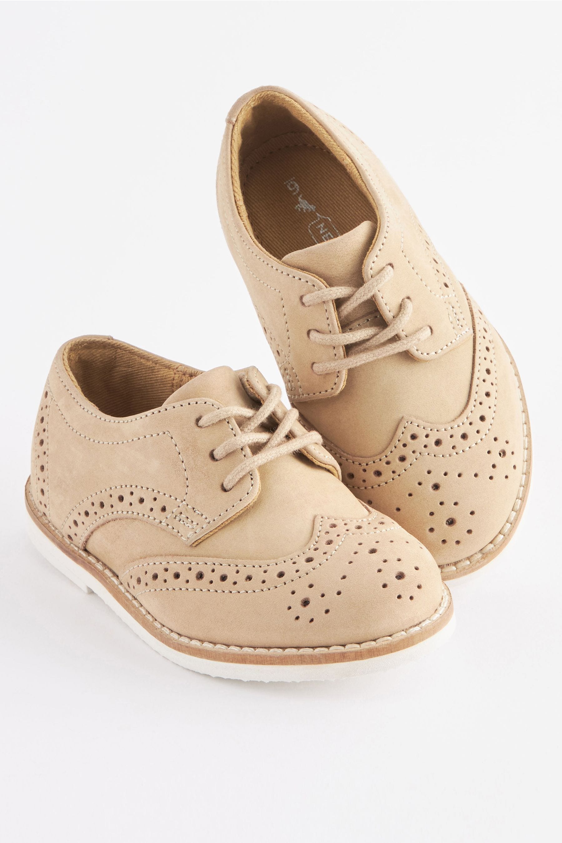 Stone Smart Leather Brogues Shoes