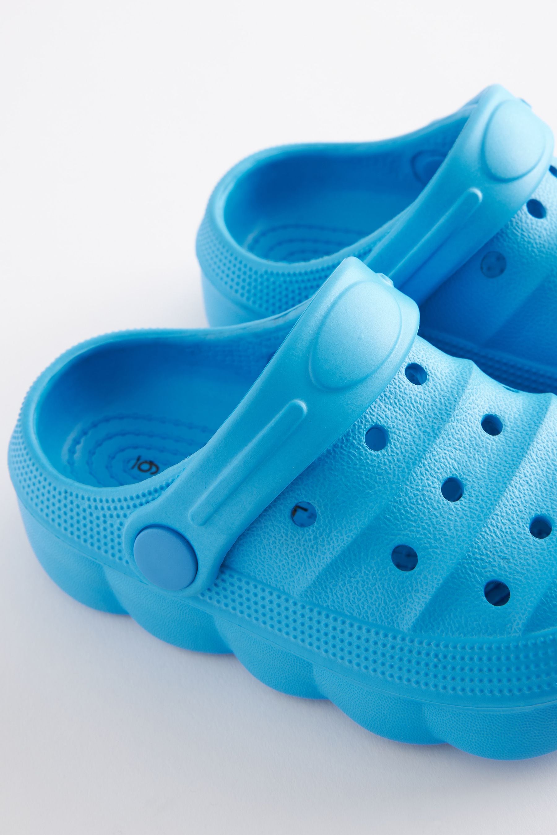 Turquoise Blue Clogs