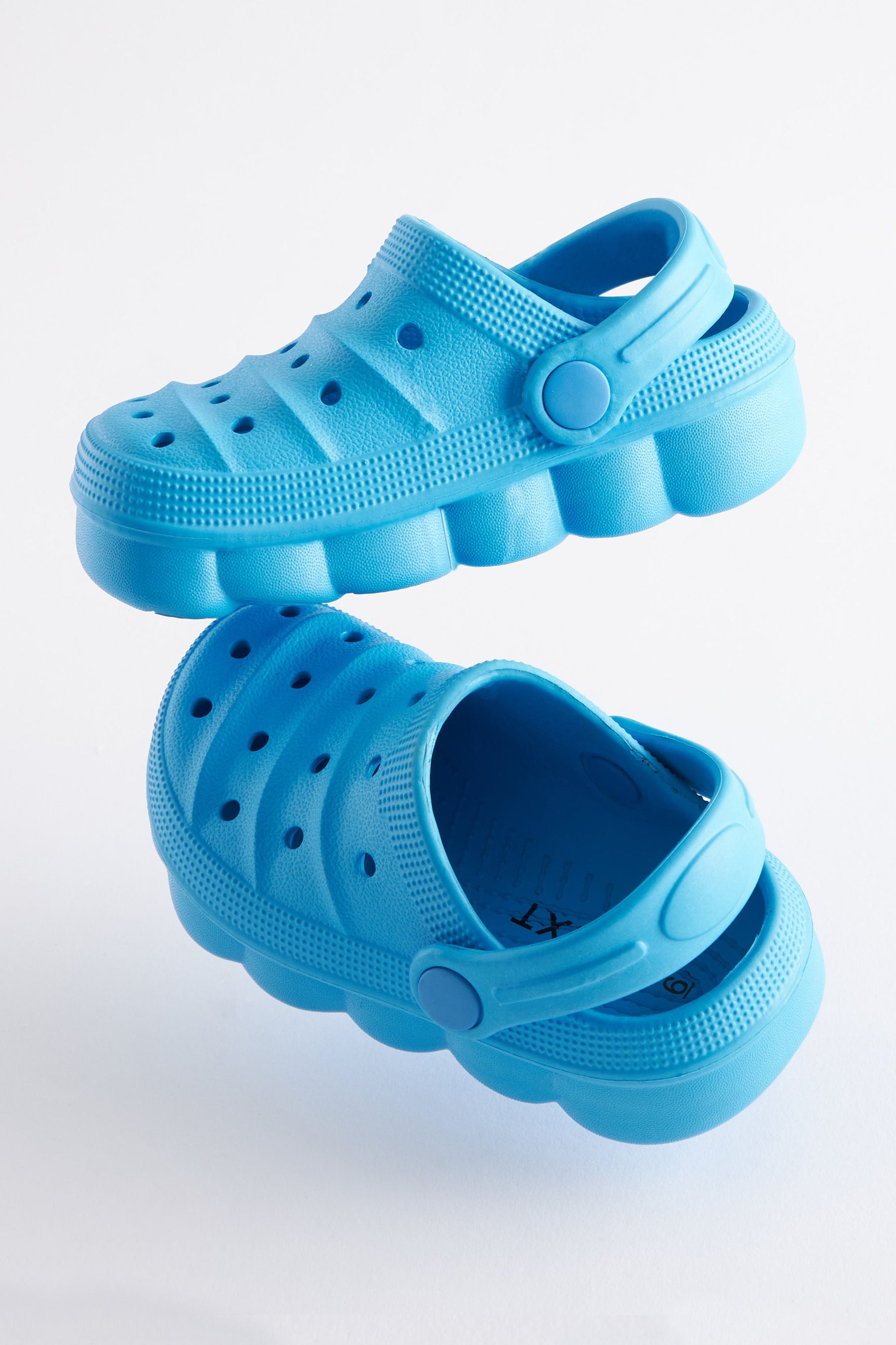 Turquoise Blue Clogs