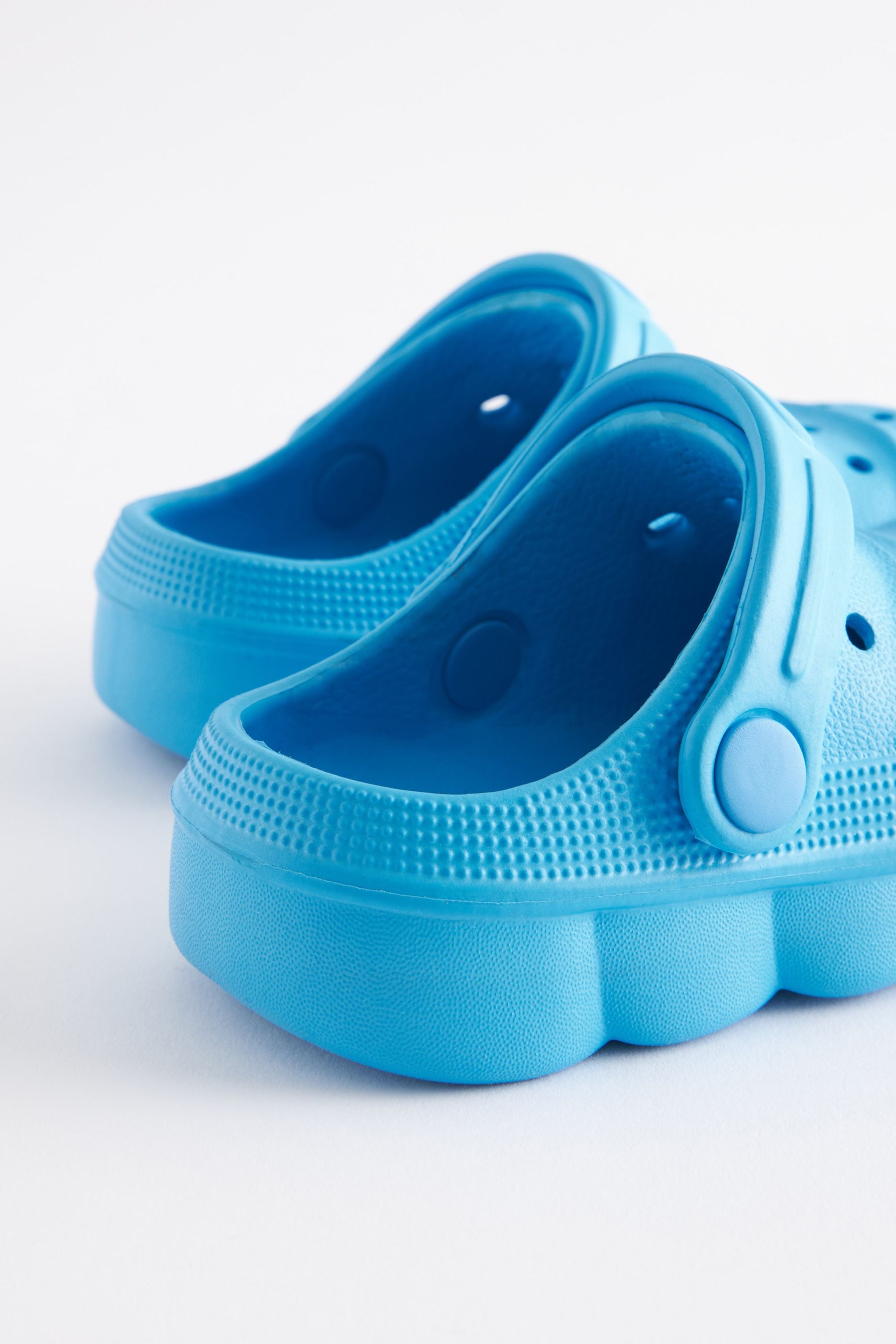 Turquoise Blue Clogs